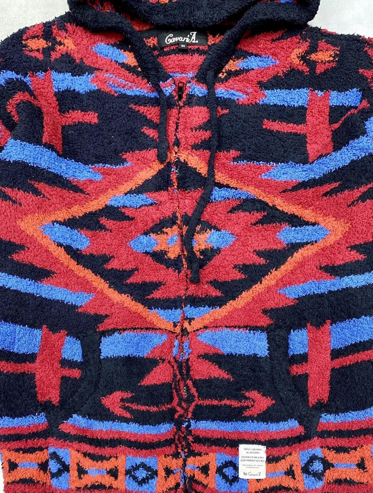 Japanese Brand VINTAGE FLEECE CAVARIA WITH RARE PERFECT DESIGN Size M / US 6-8 / IT 42-44 - 4 Thumbnail