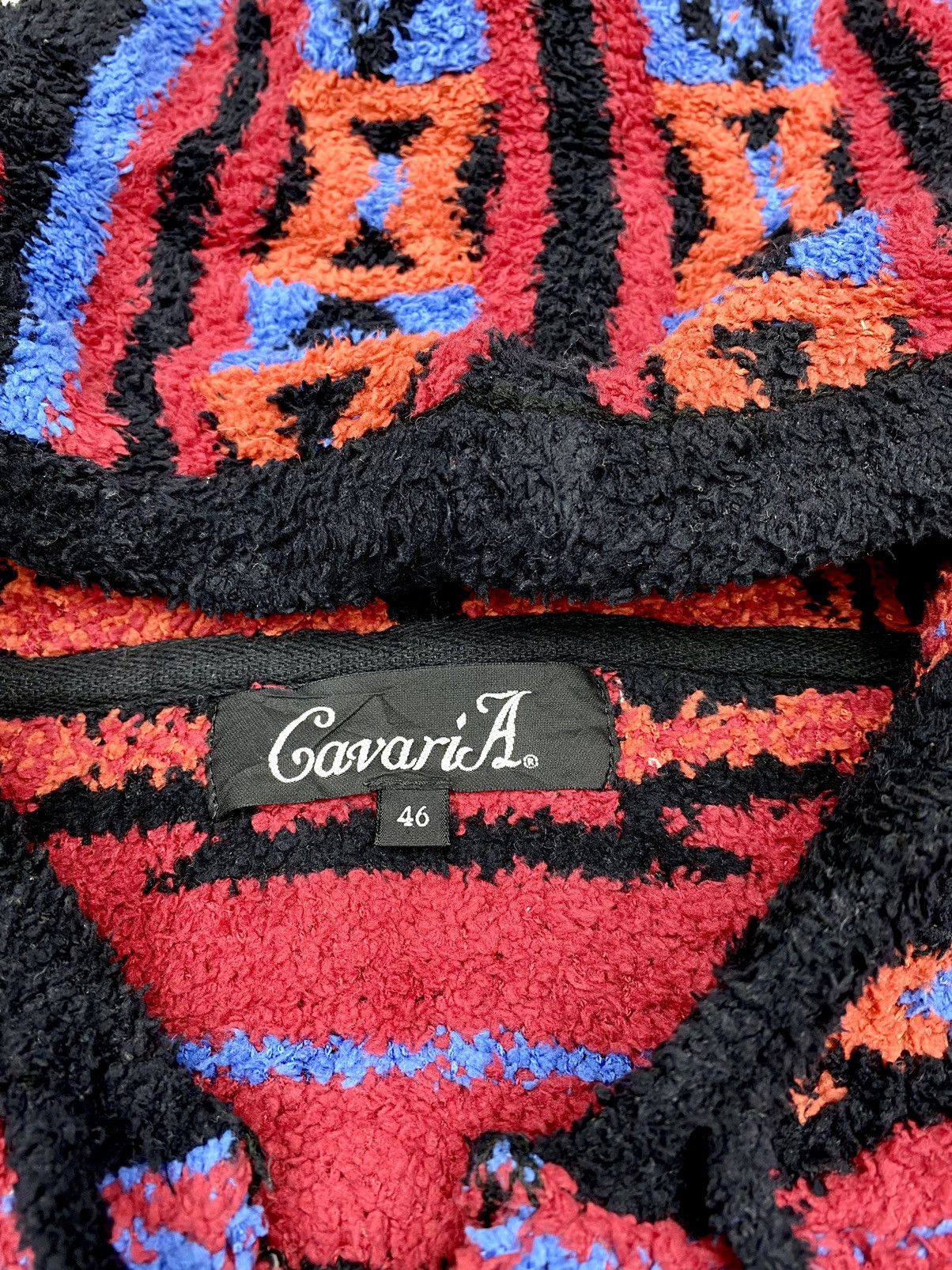 Japanese Brand VINTAGE FLEECE CAVARIA WITH RARE PERFECT DESIGN Size M / US 6-8 / IT 42-44 - 3 Thumbnail