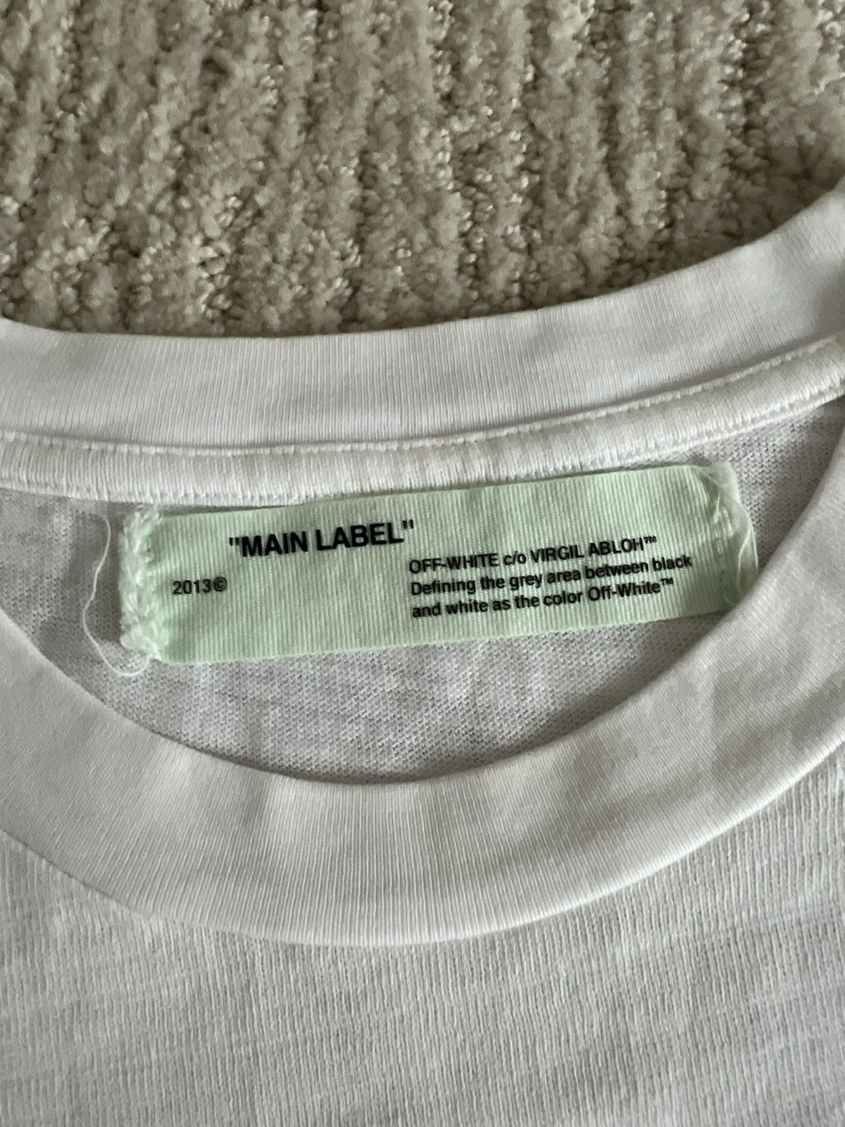 Off-White Off White Mirror Mirror on the Wall Tee Size US S / EU 44-46 / 1 - 5 Thumbnail