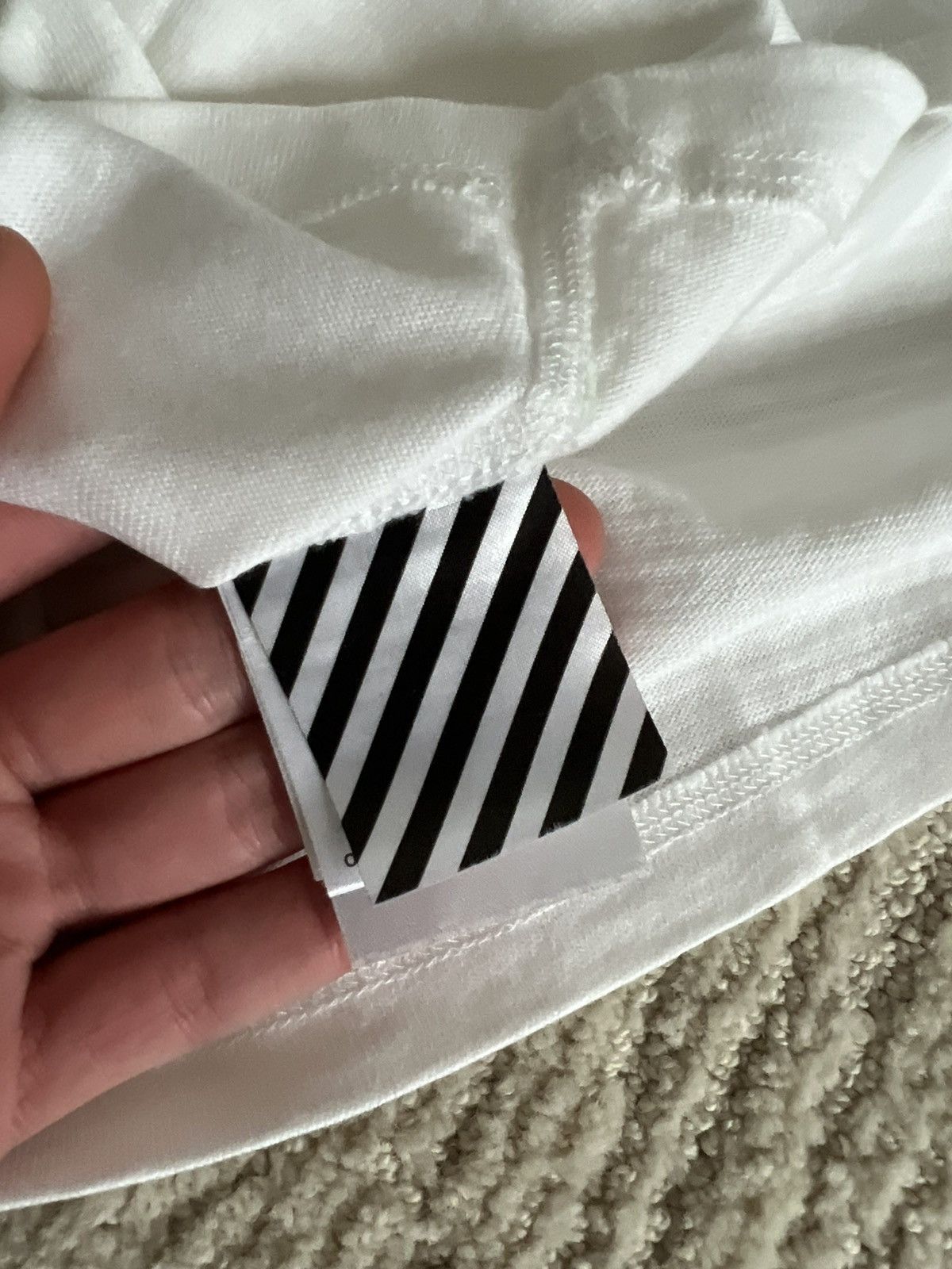 Off-White Off White Mirror Mirror on the Wall Tee Size US S / EU 44-46 / 1 - 8 Thumbnail