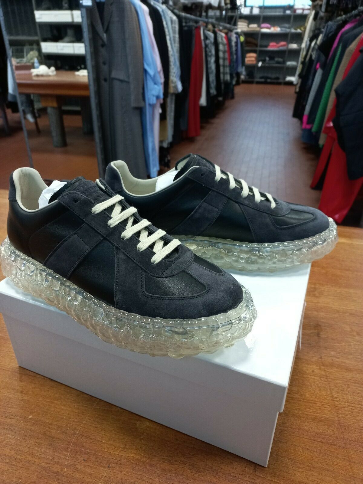 Maison Margiela Sneakers S37WS0503 in Nero Size US 10 / EU 43 - 2 Thumbnail