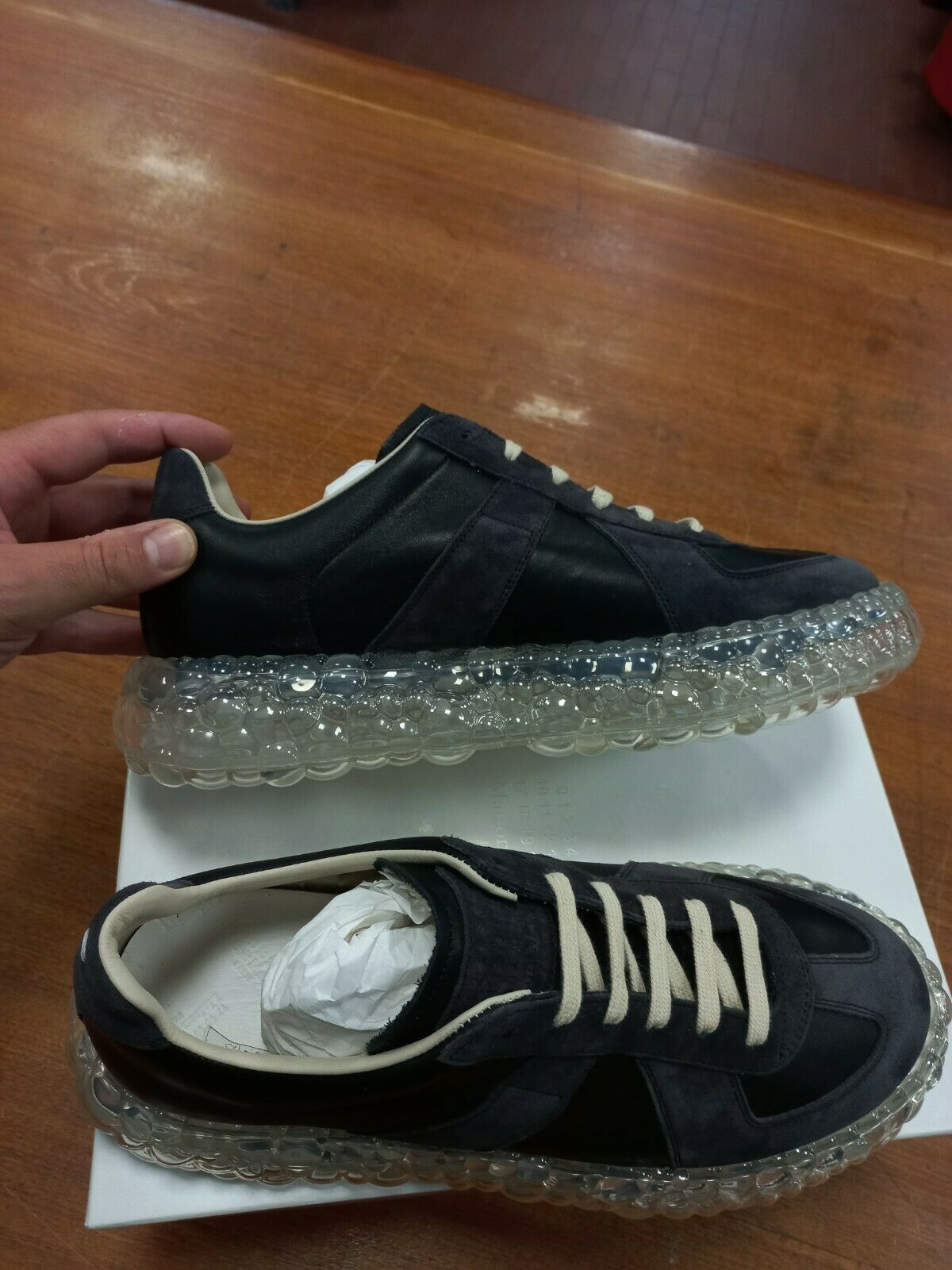 Maison Margiela Sneakers S37WS0503 in Nero Size US 10 / EU 43 - 5 Thumbnail