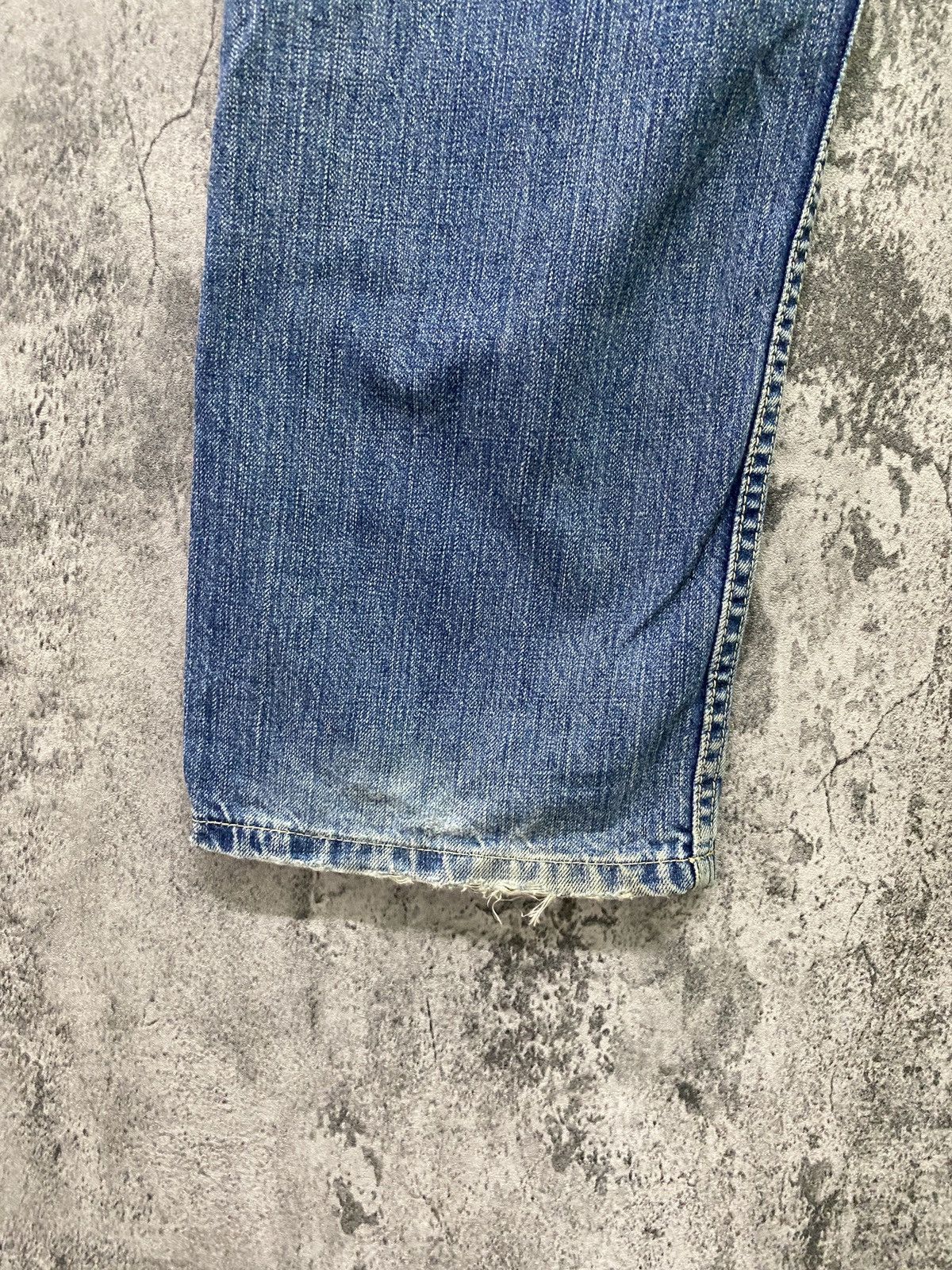 Japanese Brand TAKEO KIKUCHI Embroidered Fishh Japanese Motif Jeans Size US 32 / EU 48 - 20 Thumbnail