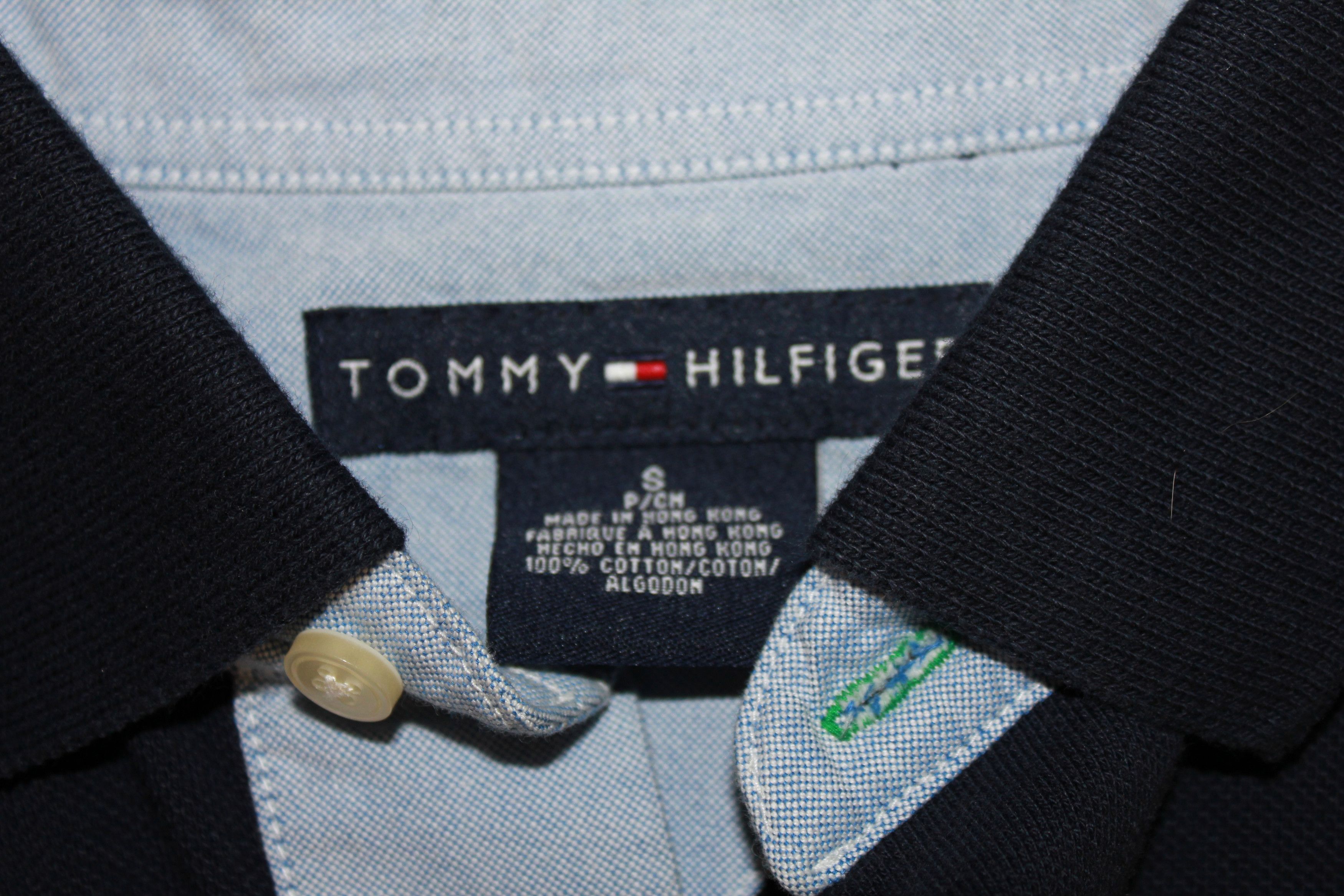 Tommy Hilfiger Tommy Hilfiger Big Spell Out Polo Shirt Size US S / EU 44-46 / 1 - 6 Thumbnail