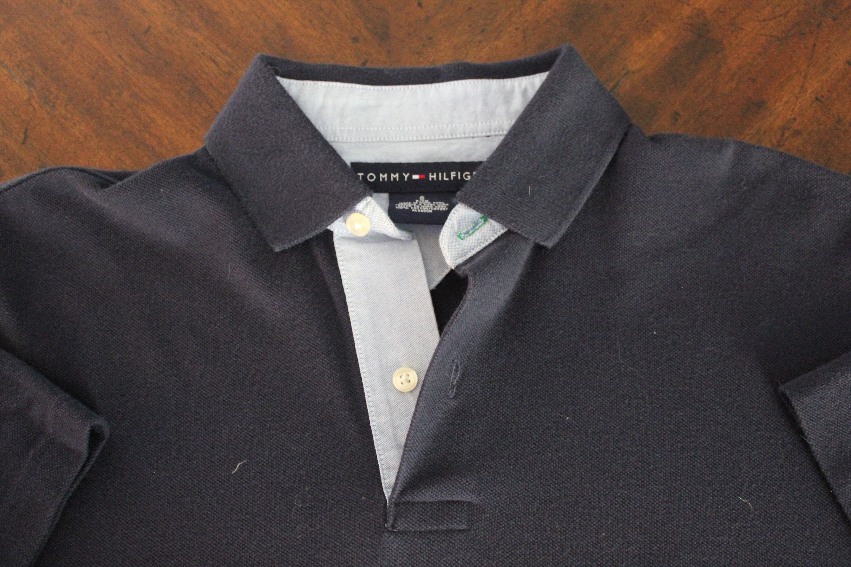 Tommy Hilfiger Tommy Hilfiger Big Spell Out Polo Shirt Size US S / EU 44-46 / 1 - 5 Thumbnail