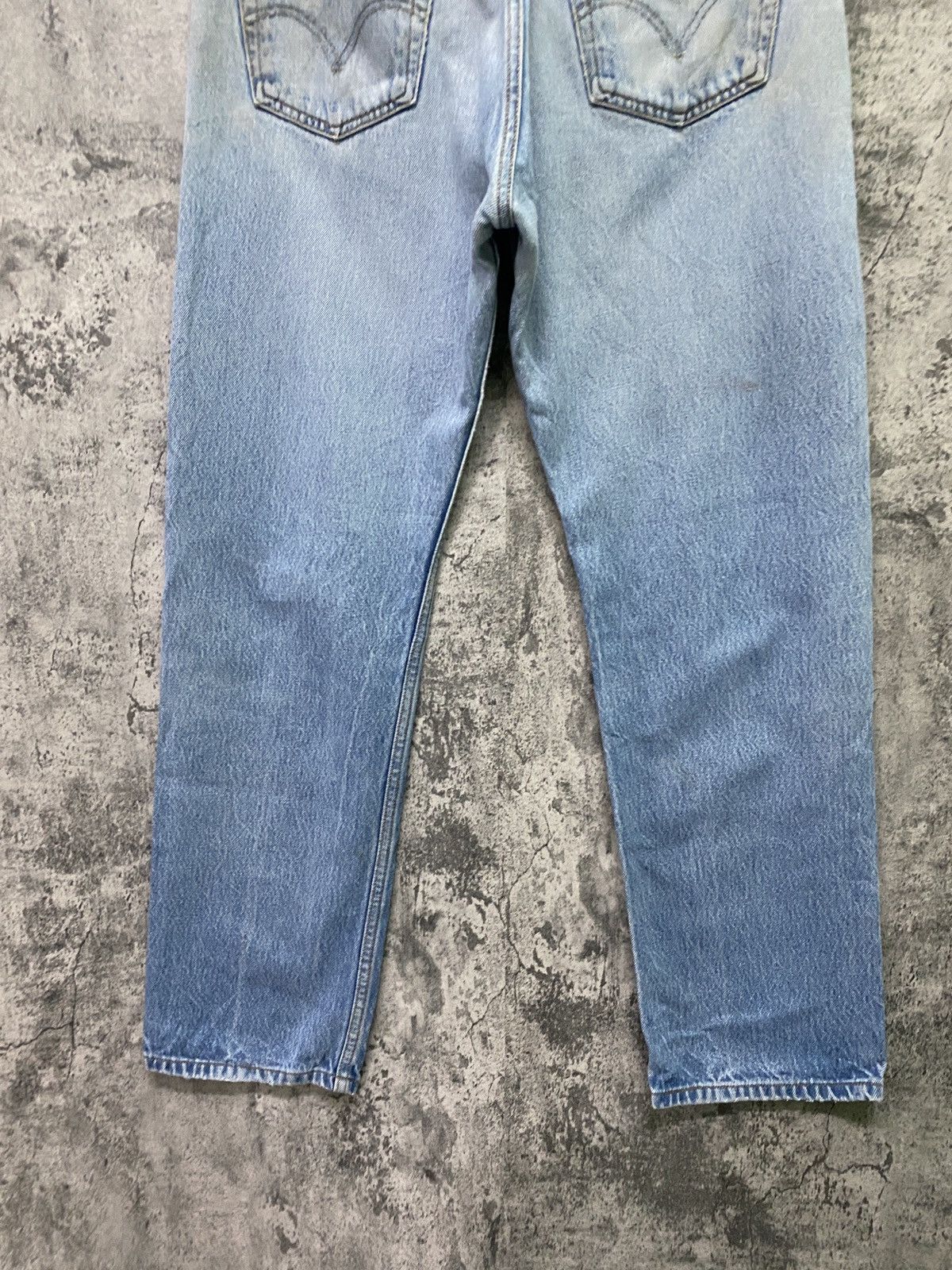 Levi's × Vintage Vintage LEVIS 501 Stone Wash Distressed Jeans- L61 Size US 32 / EU 48 - 20 Thumbnail