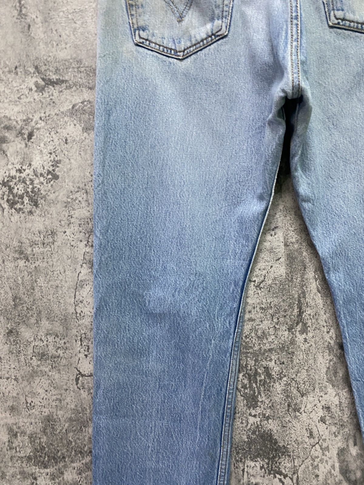 Levi's × Vintage Vintage LEVIS 501 Stone Wash Distressed Jeans- L61 Size US 32 / EU 48 - 18 Thumbnail