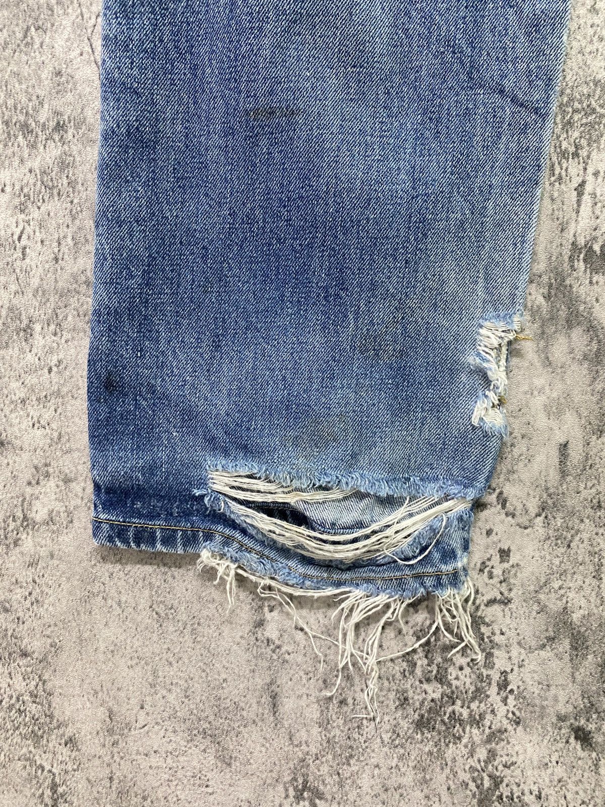 Levi's × Vintage Vintage Levi's 501 Super Distressed Jeans -L62 Size US 32 / EU 48 - 21 Thumbnail