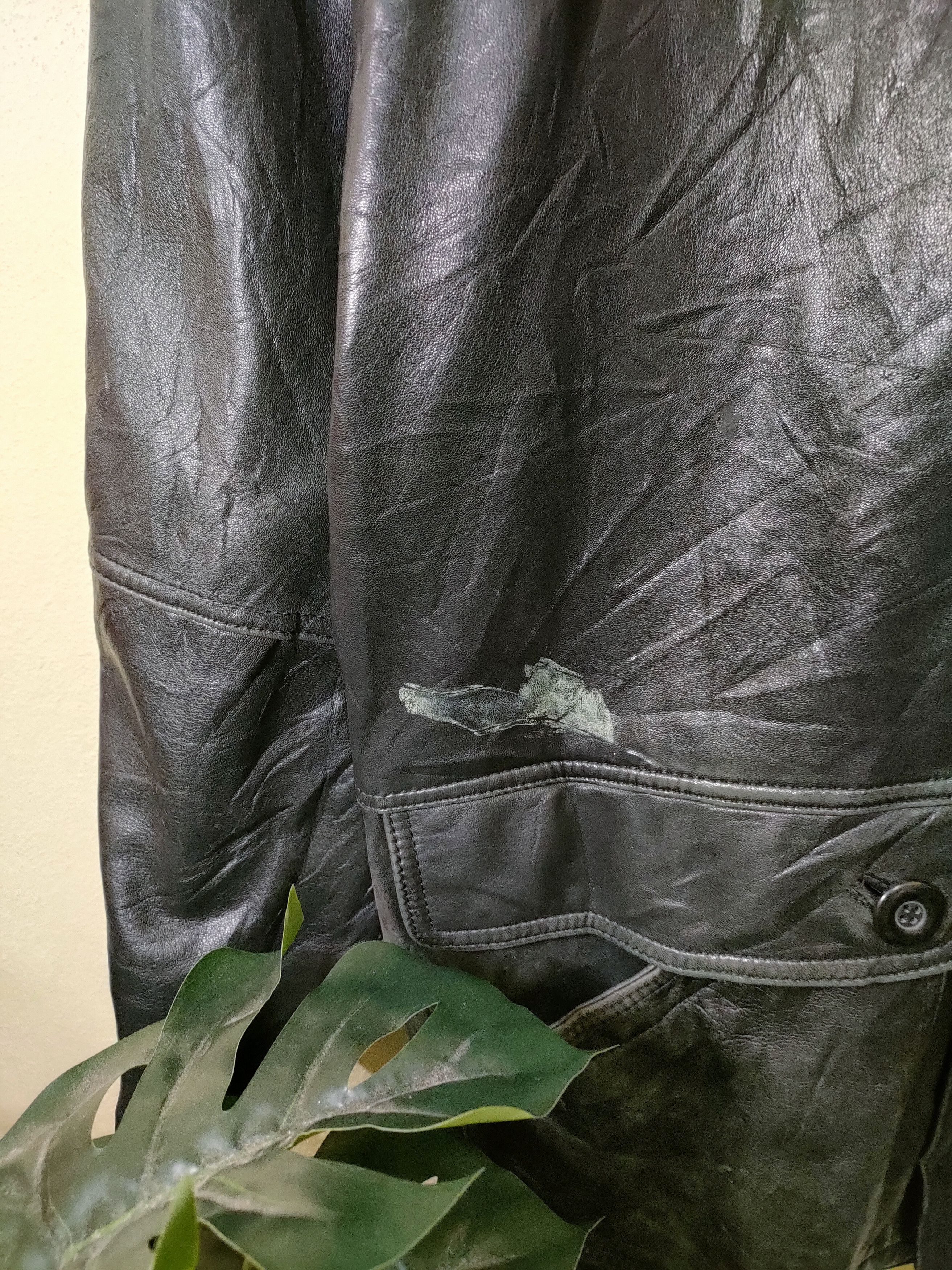Other Polo Club Leather Long Jacket Size US L / EU 52-54 / 3 - 8 Thumbnail
