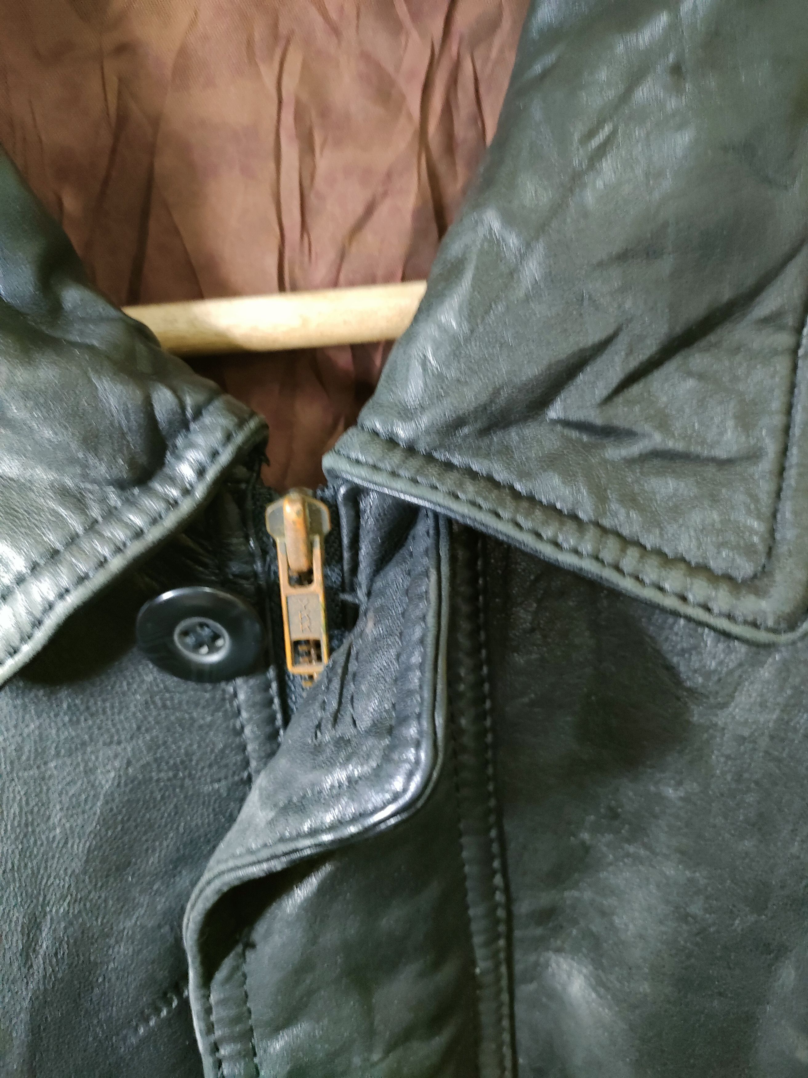 Other Polo Club Leather Long Jacket Size US L / EU 52-54 / 3 - 6 Thumbnail