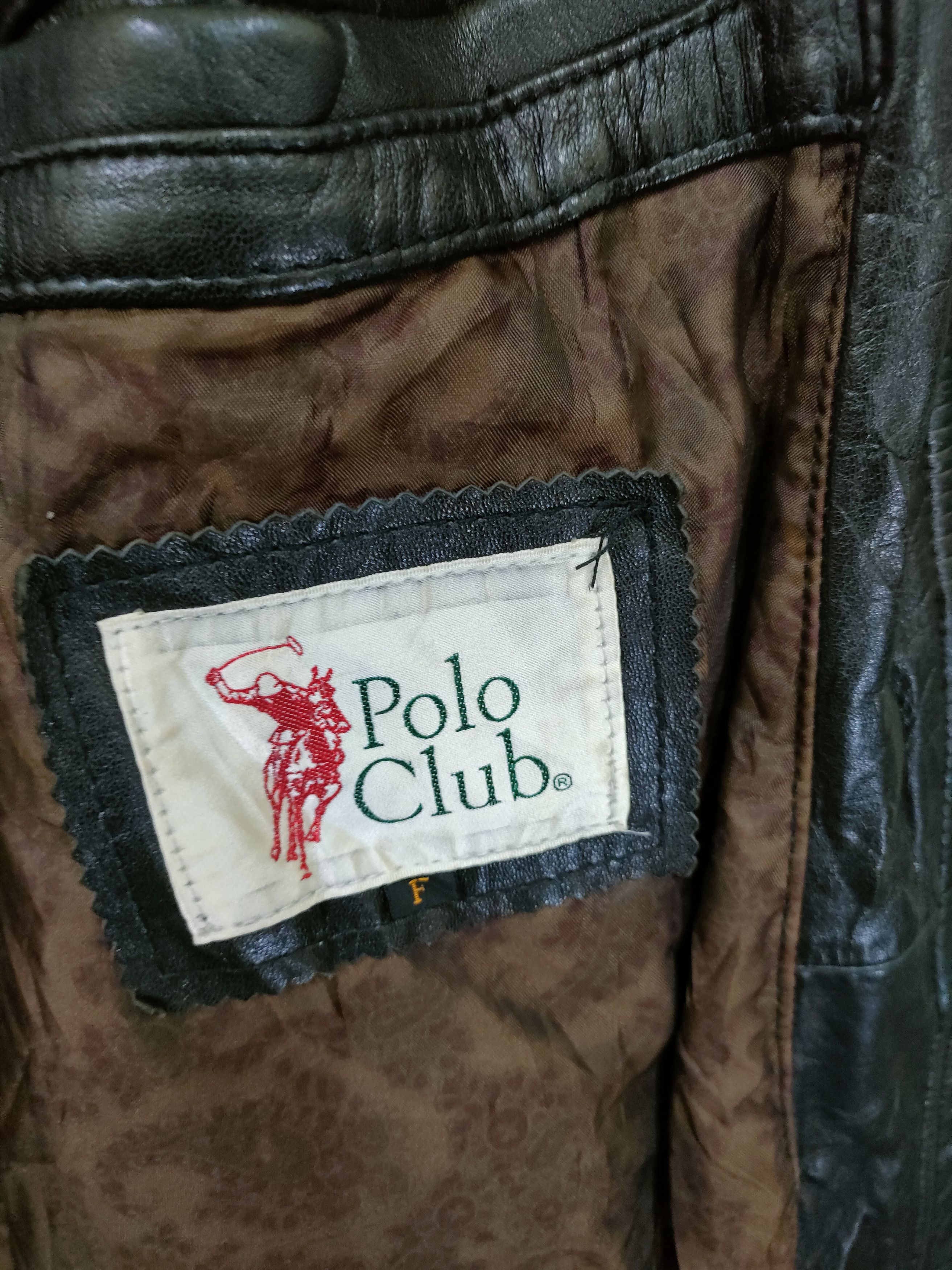 Other Polo Club Leather Long Jacket Size US L / EU 52-54 / 3 - 4 Thumbnail