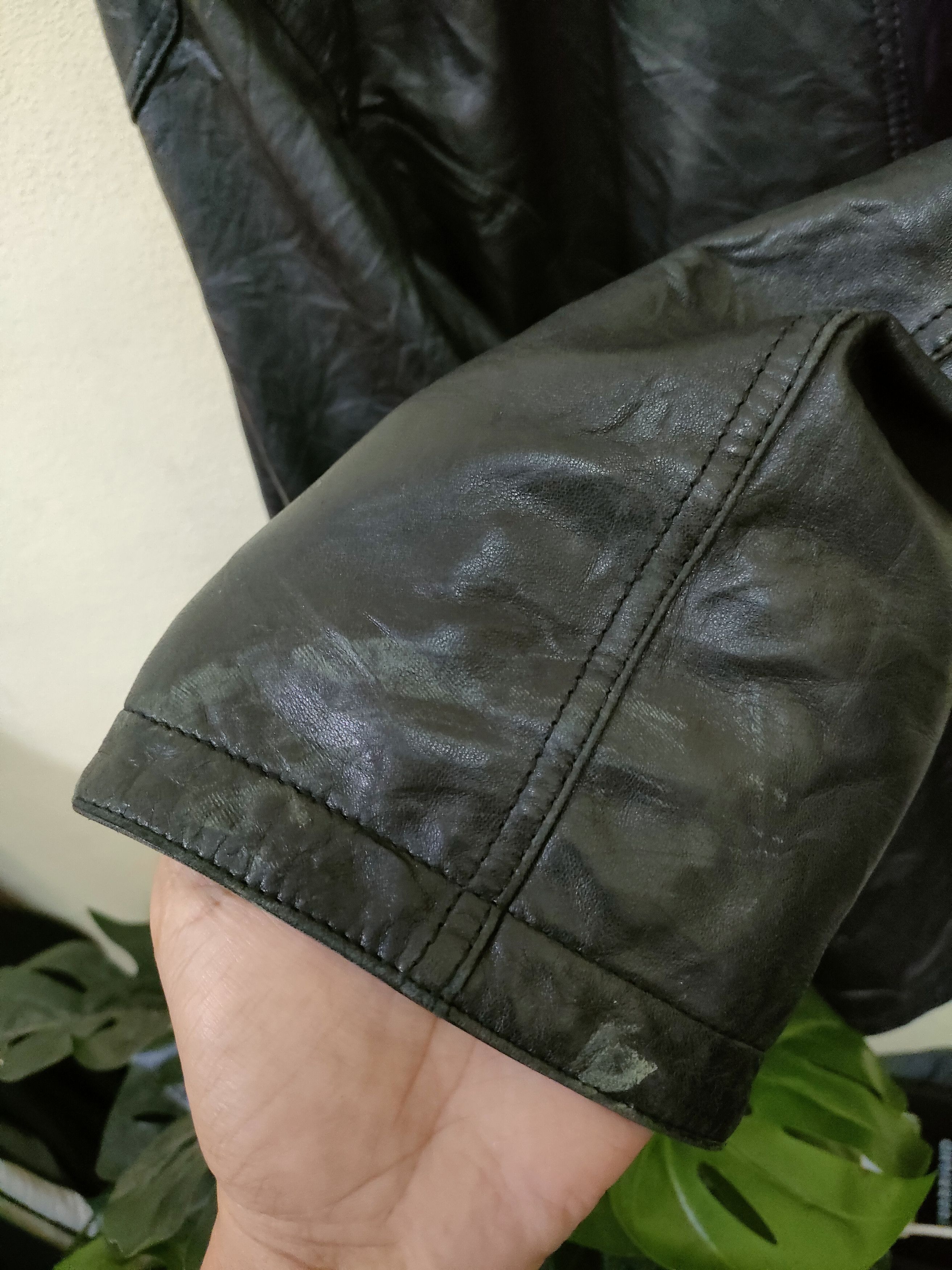 Other Polo Club Leather Long Jacket Size US L / EU 52-54 / 3 - 2 Thumbnail