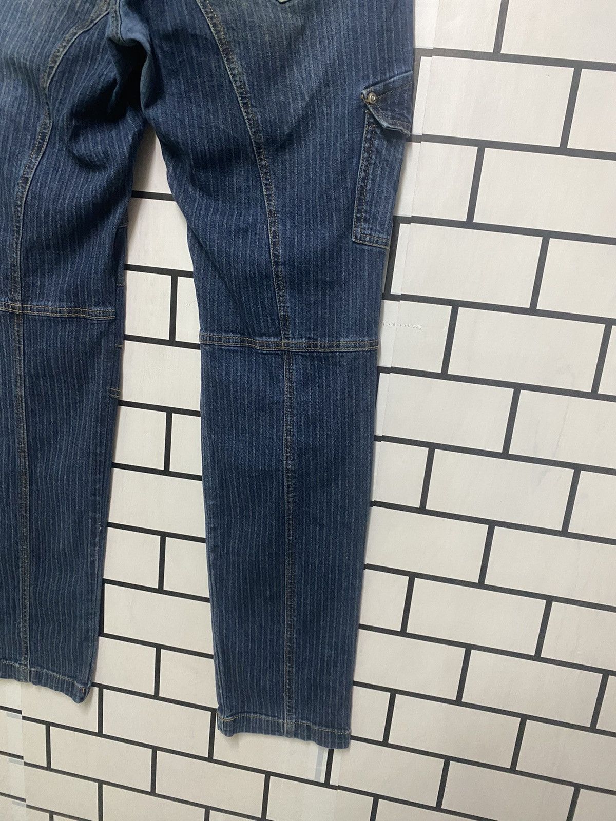 Designer × Japanese Brand Japanese Brand Blue B Cargo Multipocket Denim Size US 32 / EU 48 - 13 Thumbnail