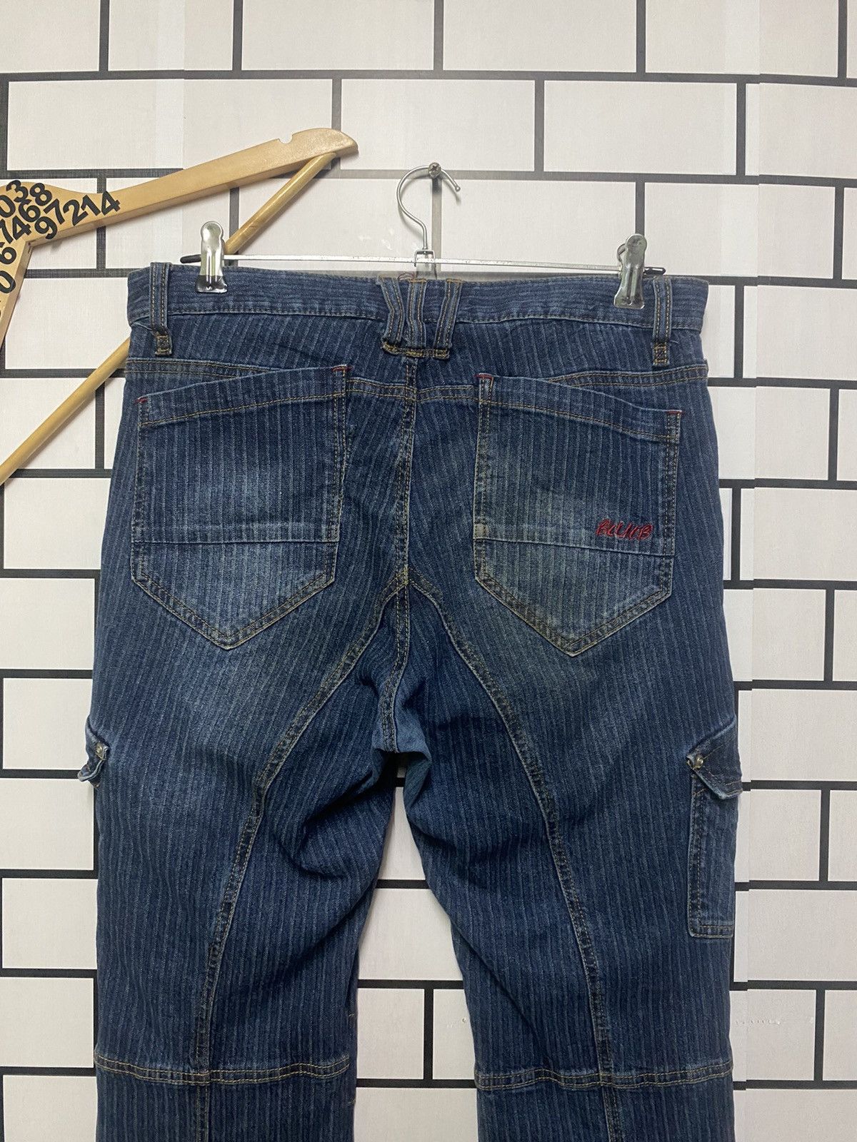 Designer × Japanese Brand Japanese Brand Blue B Cargo Multipocket Denim Size US 32 / EU 48 - 16 Thumbnail