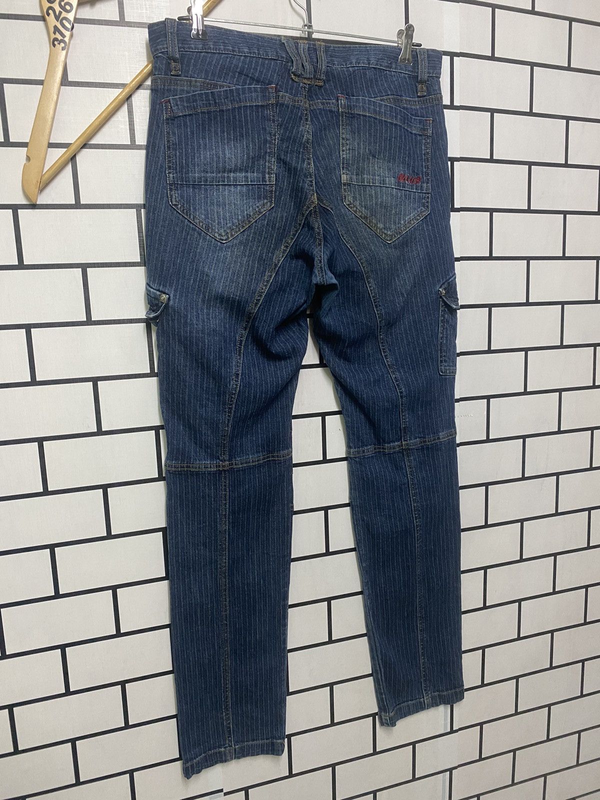 Designer × Japanese Brand Japanese Brand Blue B Cargo Multipocket Denim Size US 32 / EU 48 - 2 Thumbnail