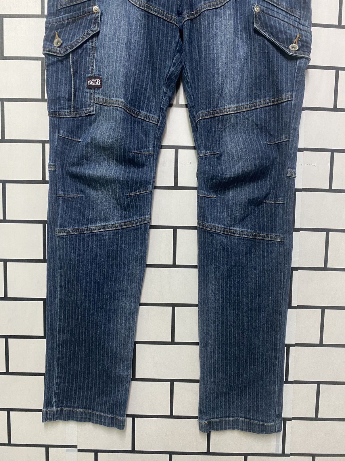 Designer × Japanese Brand Japanese Brand Blue B Cargo Multipocket Denim Size US 32 / EU 48 - 5 Thumbnail