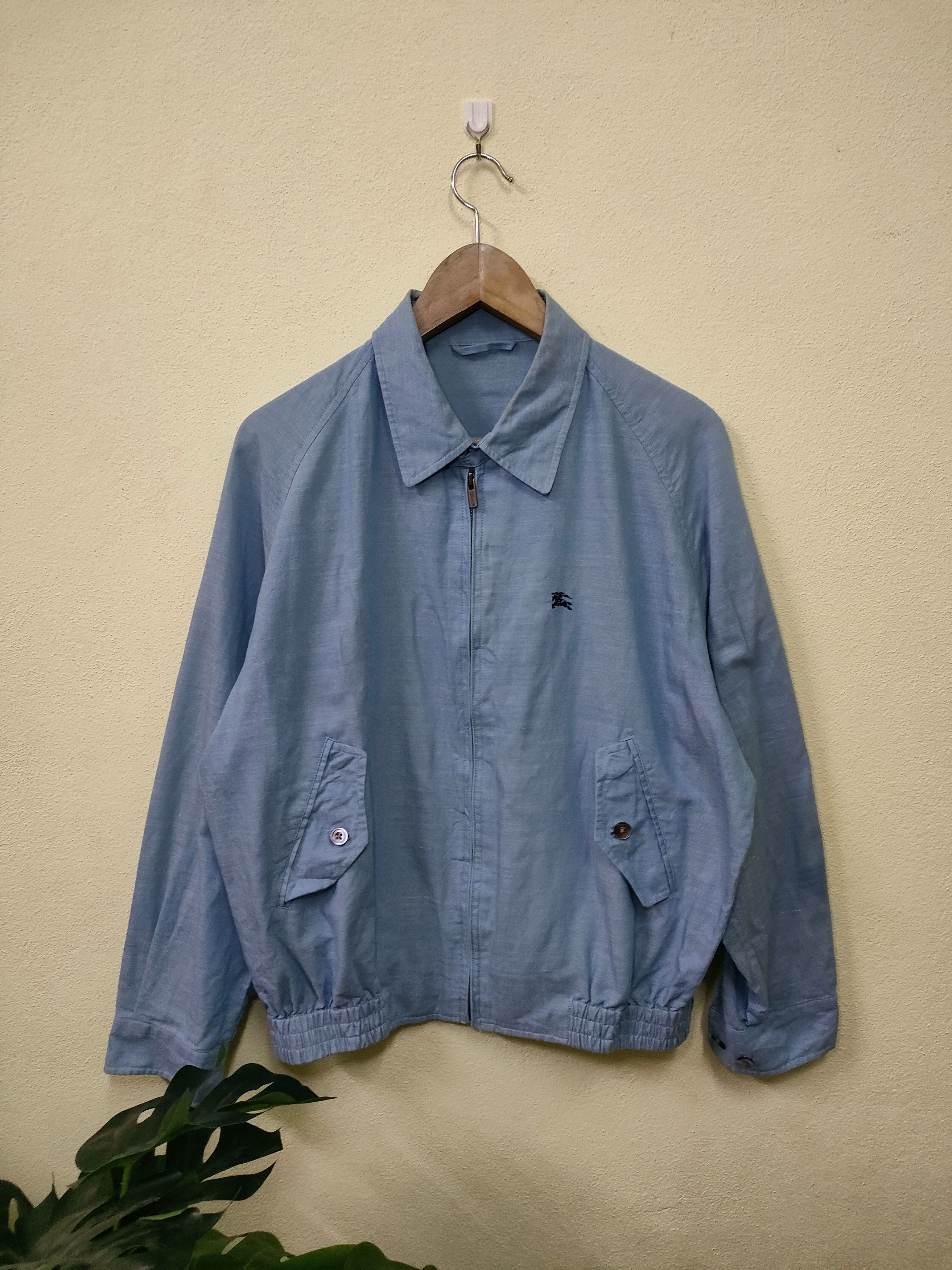 Burberry × Vintage Vintage Burberry's Chambray Jacket Size US M / EU 48-50 / 2 - 1 Thumbnail