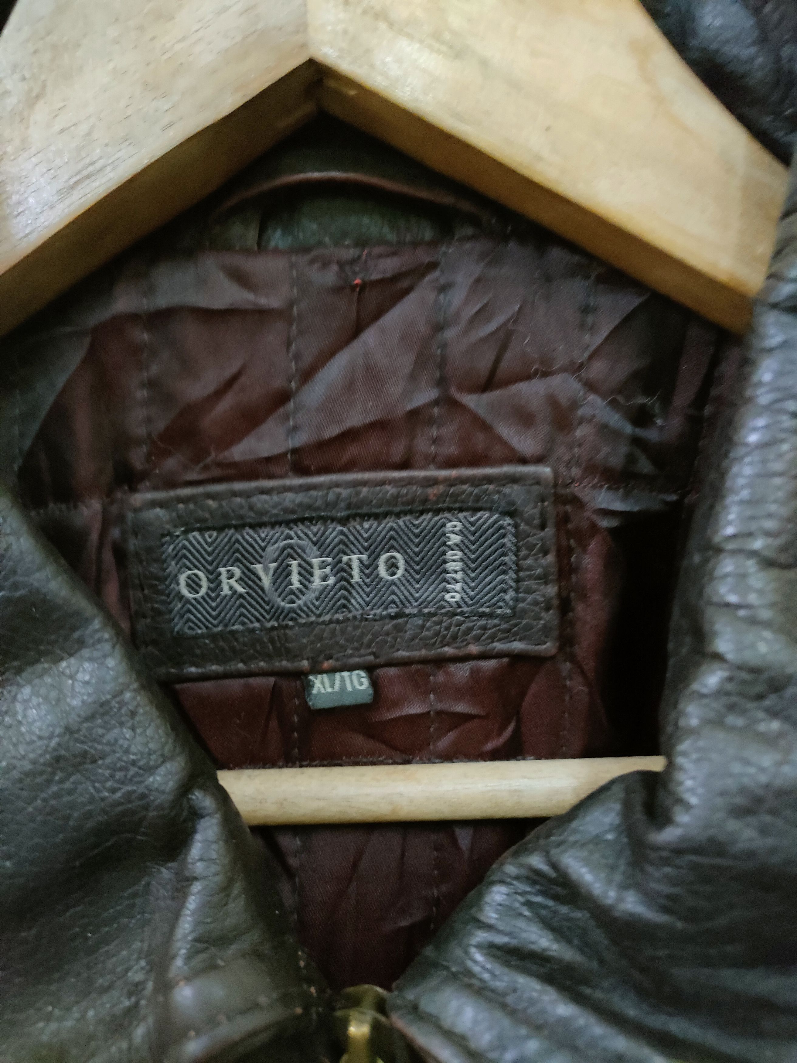 Genuine Leather Orvieto Leather Jacket Size US XL / EU 56 / 4 - 6 Thumbnail