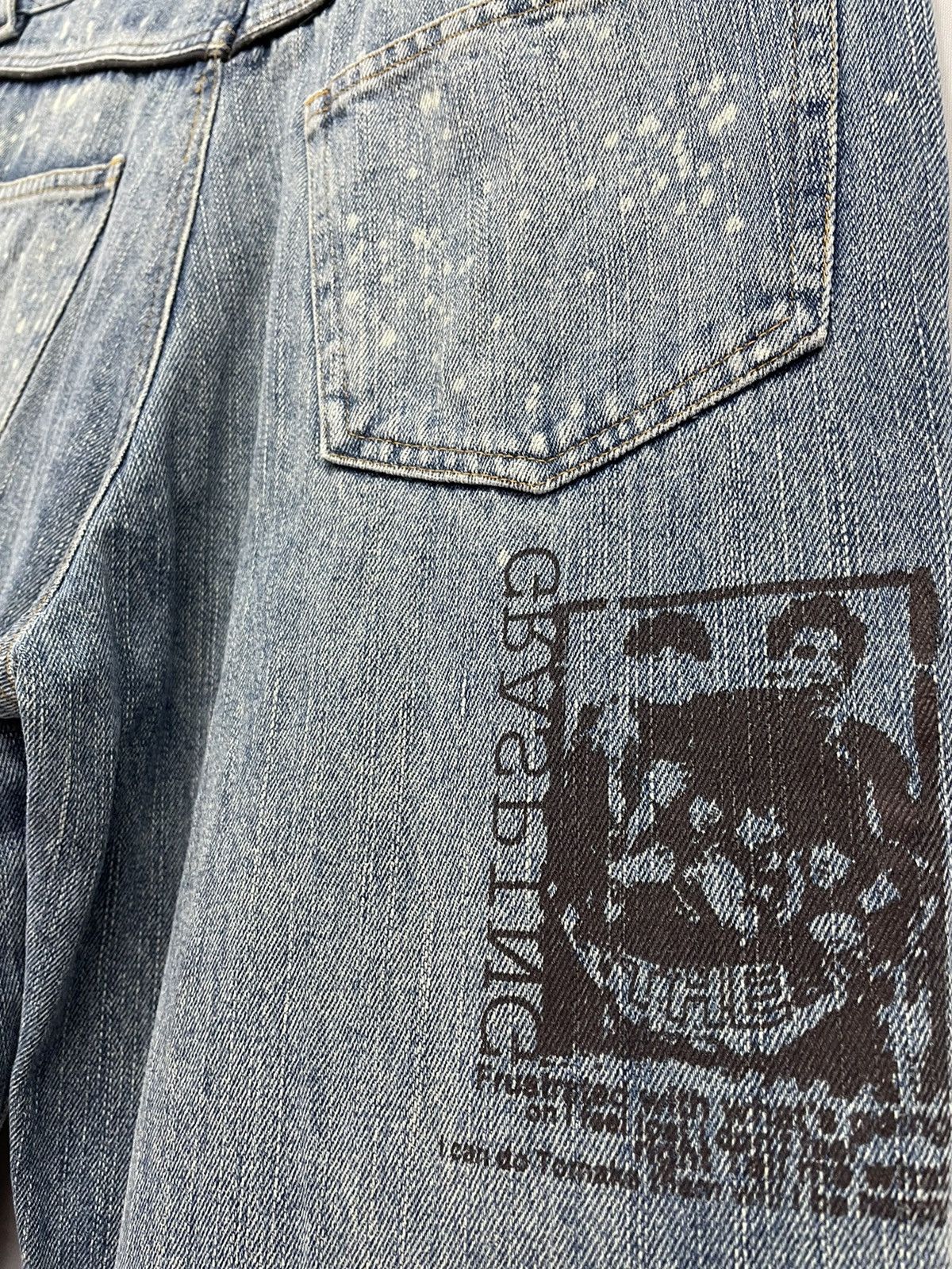 In The Attic FYE🔥IN THE ATTIC Seditionaries Punk Rock Poem Denim Pants Size US 30 / EU 46 - 9 Thumbnail
