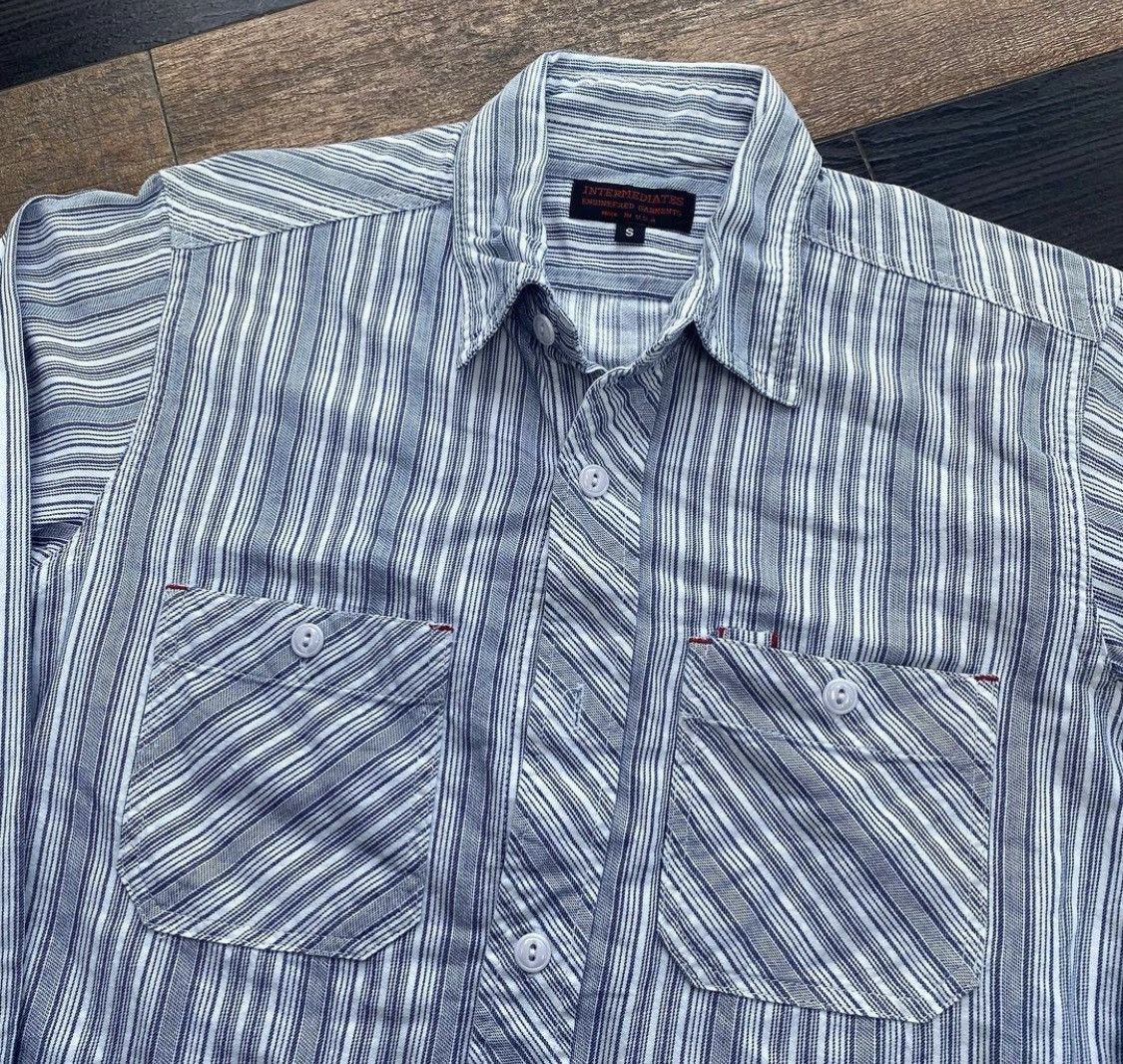 Engineered Garments Enginereed Garments by Nephentes Striped Shirts Size US M / EU 48-50 / 2 - 2 Thumbnail