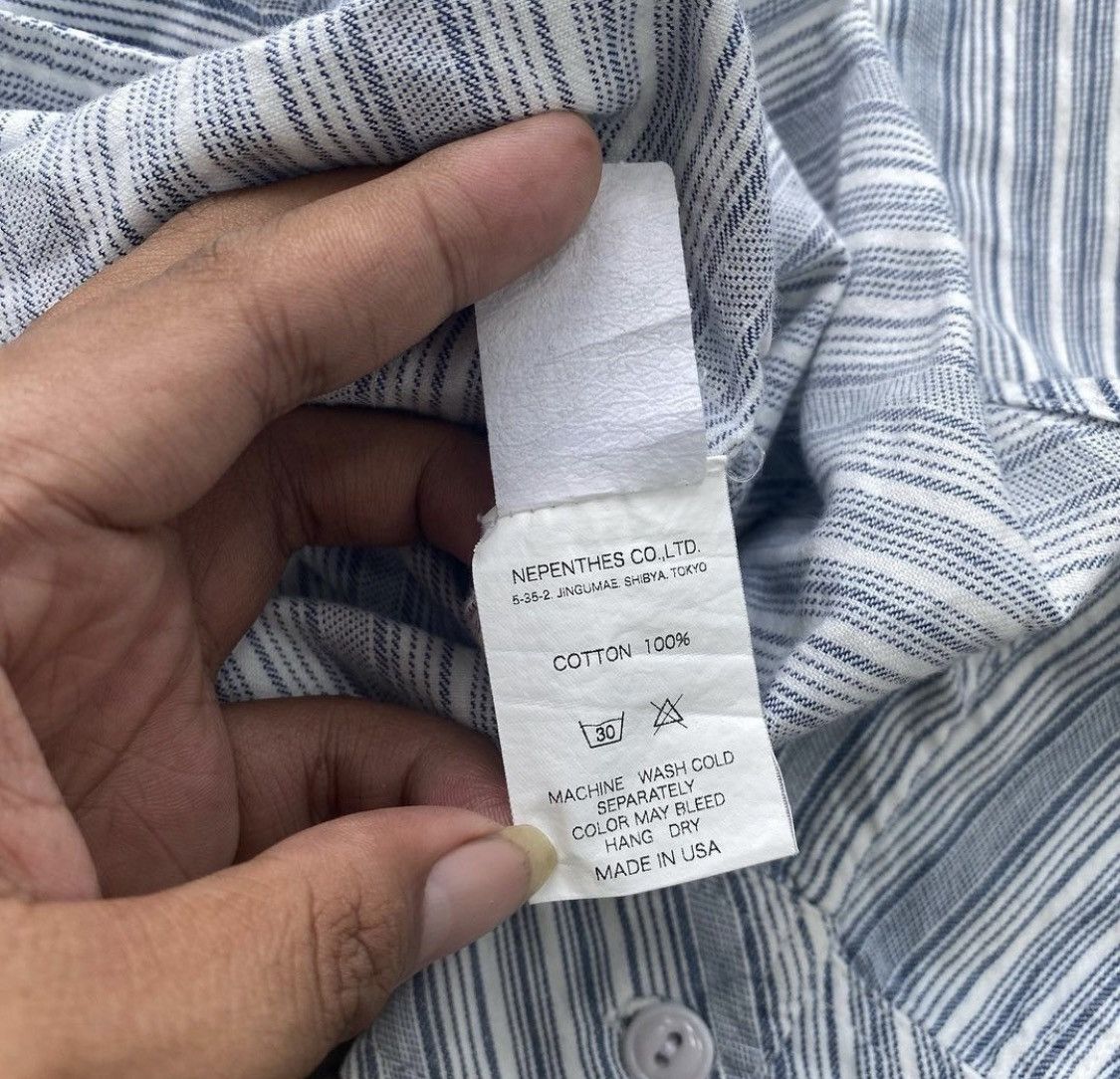 Engineered Garments Enginereed Garments by Nephentes Striped Shirts Size US M / EU 48-50 / 2 - 4 Thumbnail