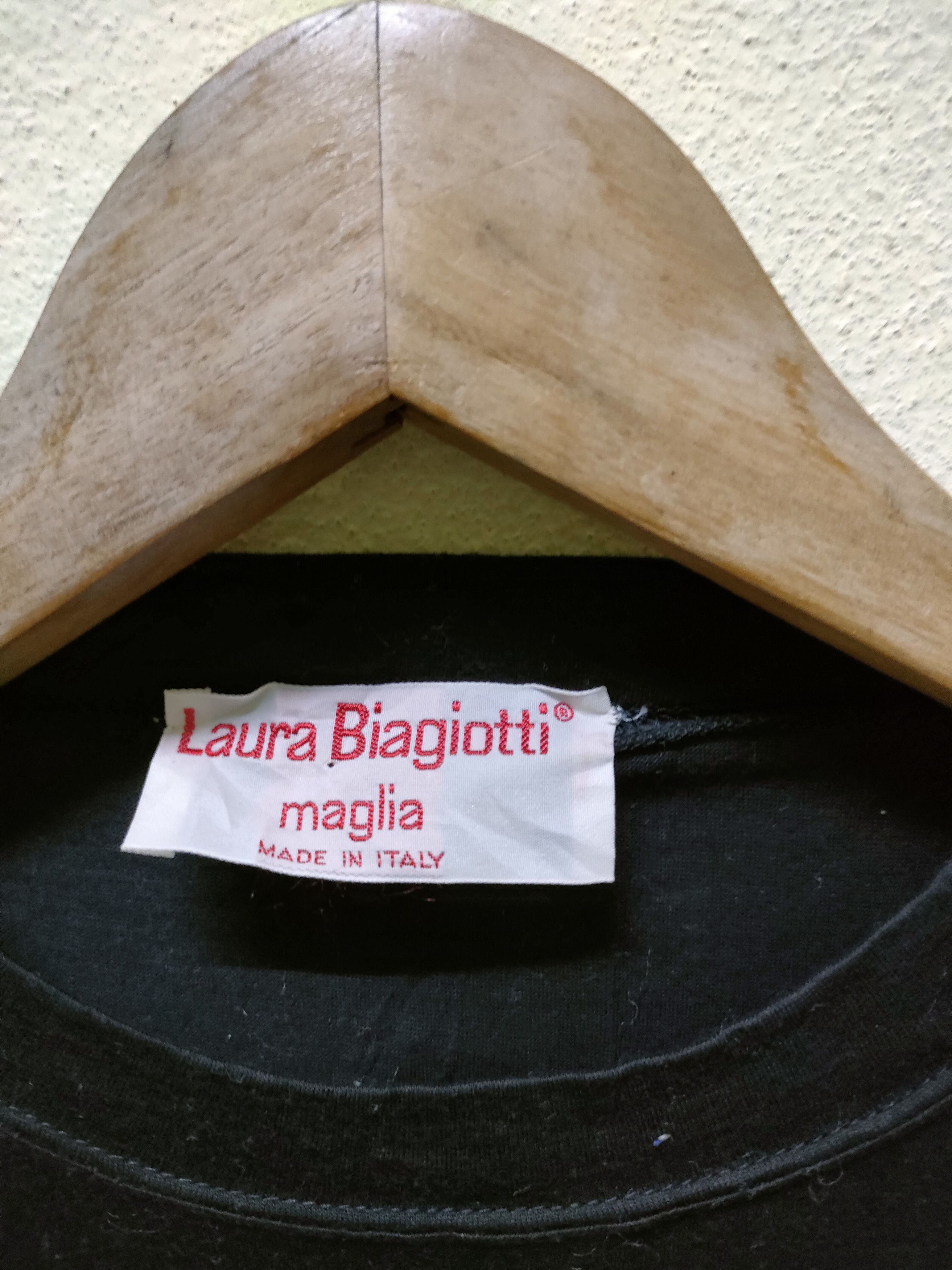 Laura Biagiotti Laura Biagiotti Spellout T-shirts Size US L / EU 52-54 / 3 - 6 Thumbnail