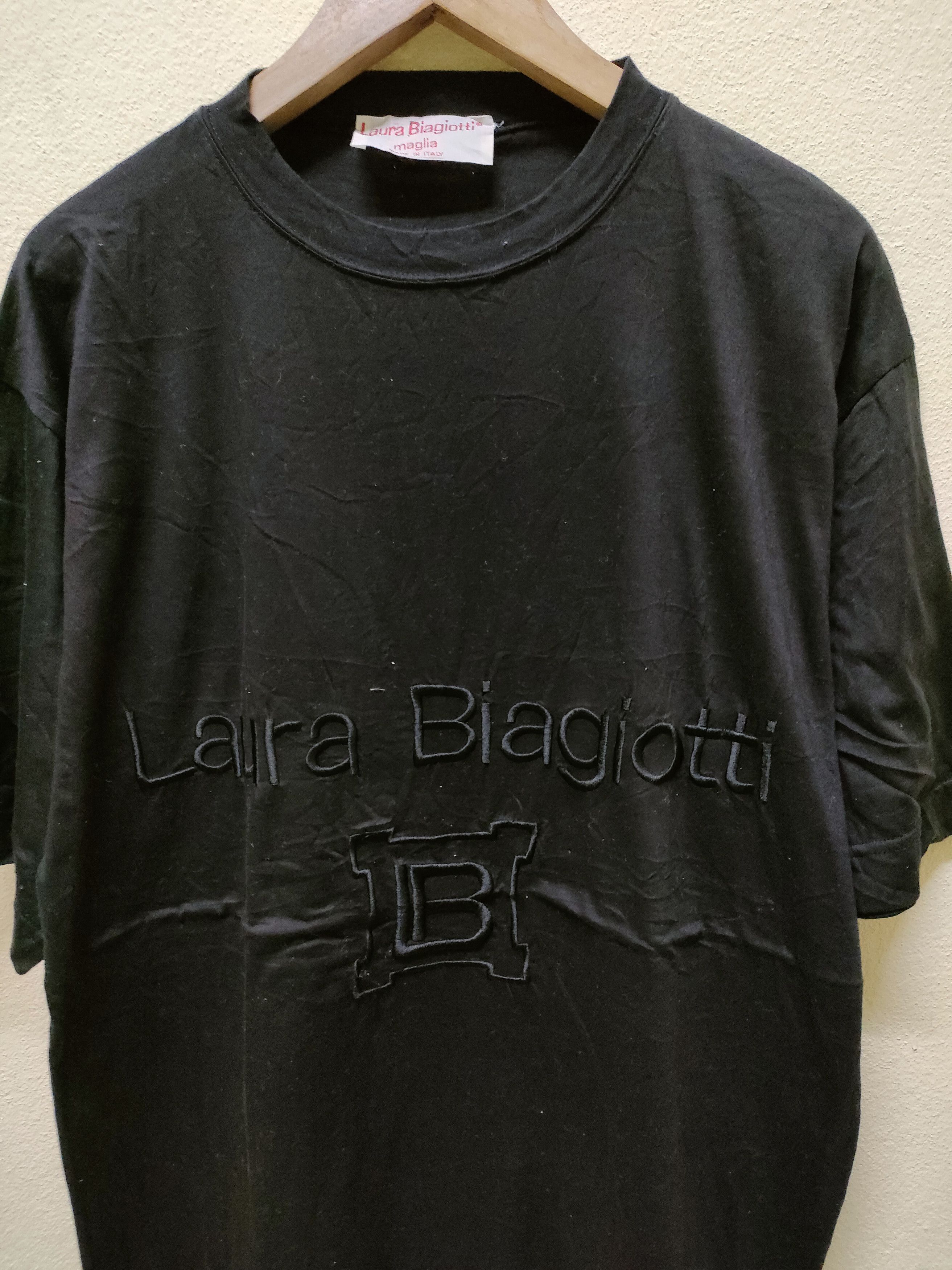 Laura Biagiotti Laura Biagiotti Spellout T-shirts Size US L / EU 52-54 / 3 - 5 Thumbnail