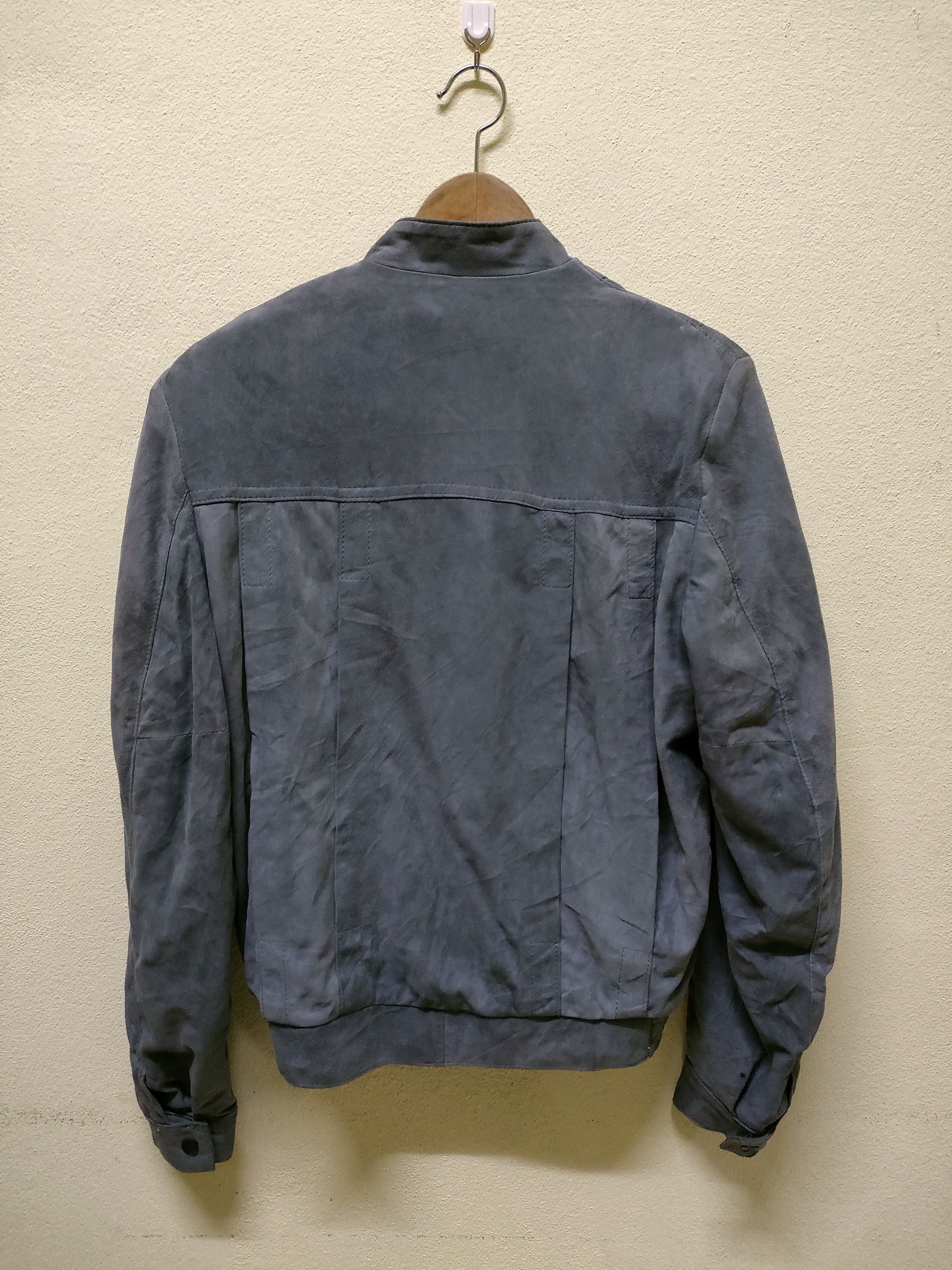 Genuine Leather × Vintage Vintage Lamb Suede Leather Jacket Size US M / EU 48-50 / 2 - 4 Thumbnail