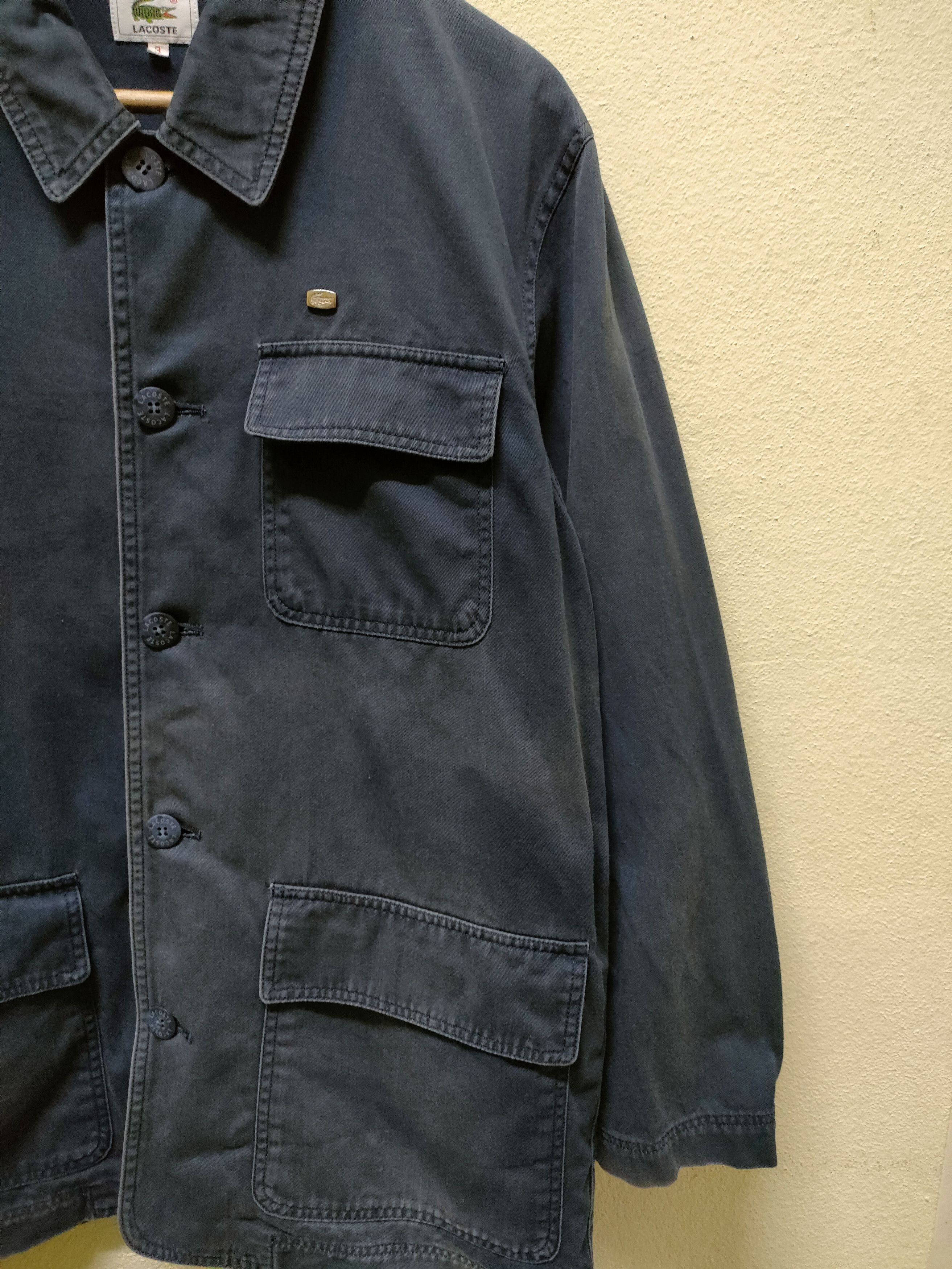 Lacoste Lacoste Distressed Color Jacket Size US L / EU 52-54 / 3 - 8 Thumbnail