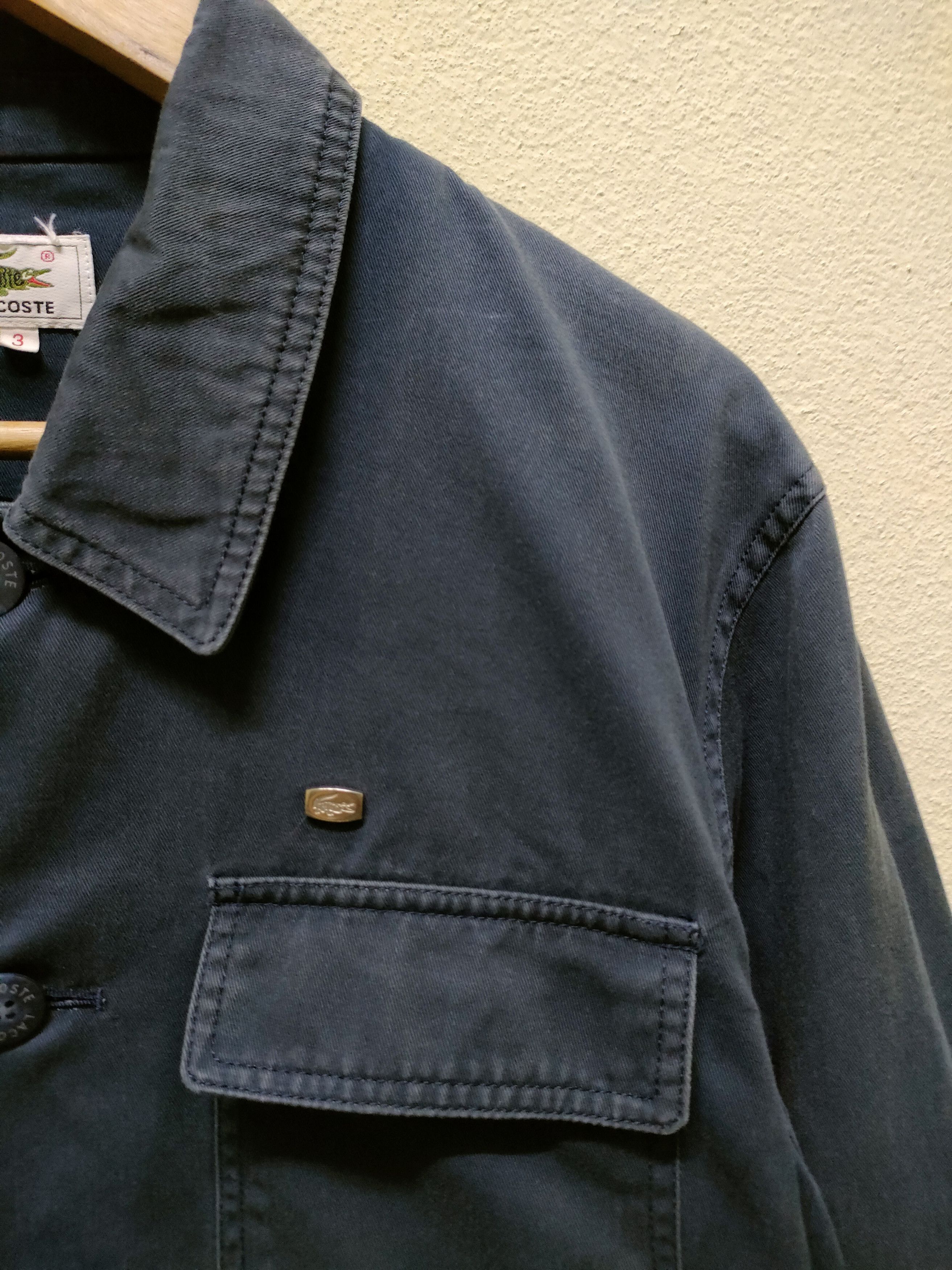 Lacoste Lacoste Distressed Color Jacket Size US L / EU 52-54 / 3 - 7 Thumbnail
