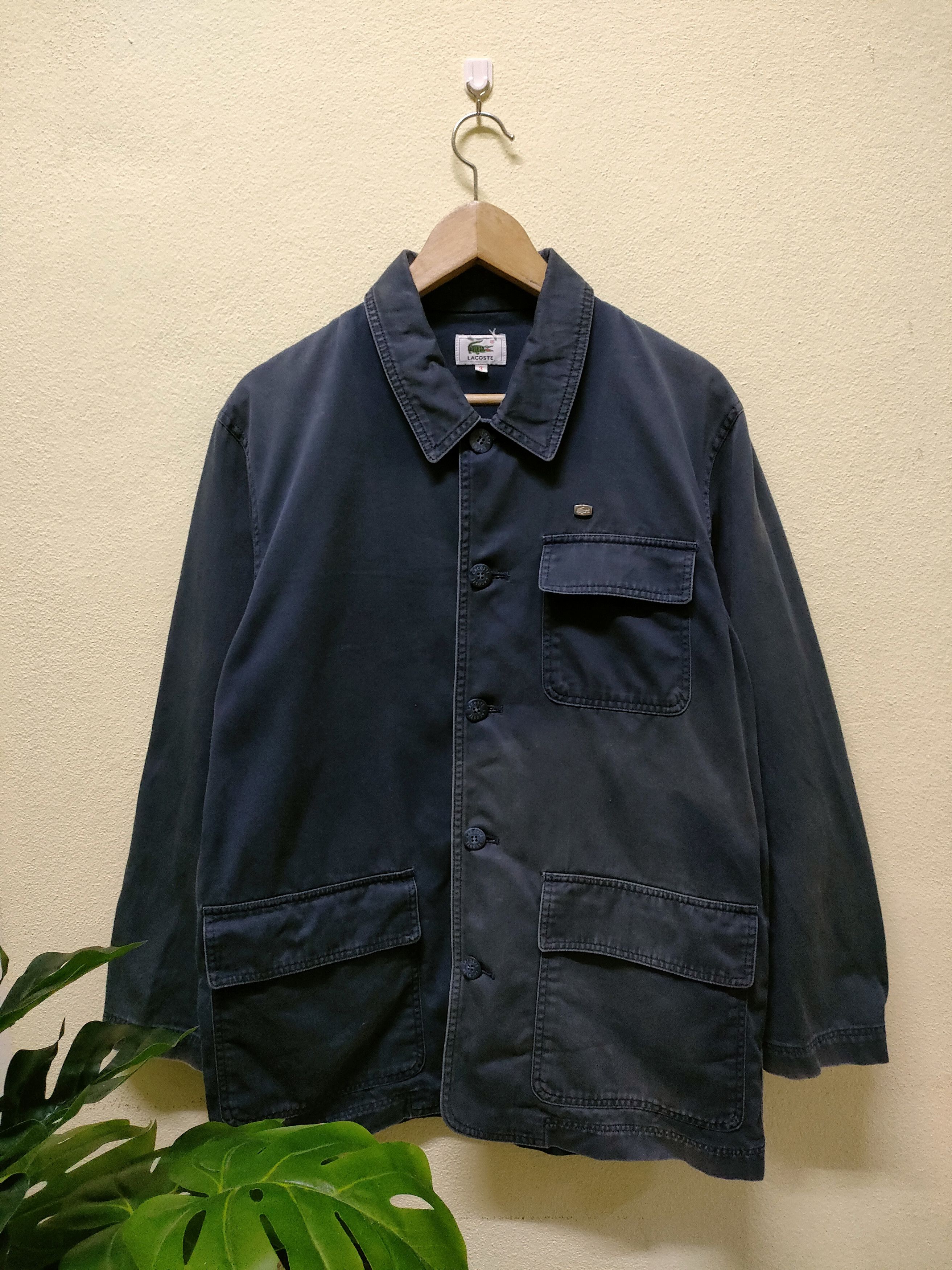 Lacoste Lacoste Distressed Color Jacket Size US L / EU 52-54 / 3 - 1 Thumbnail