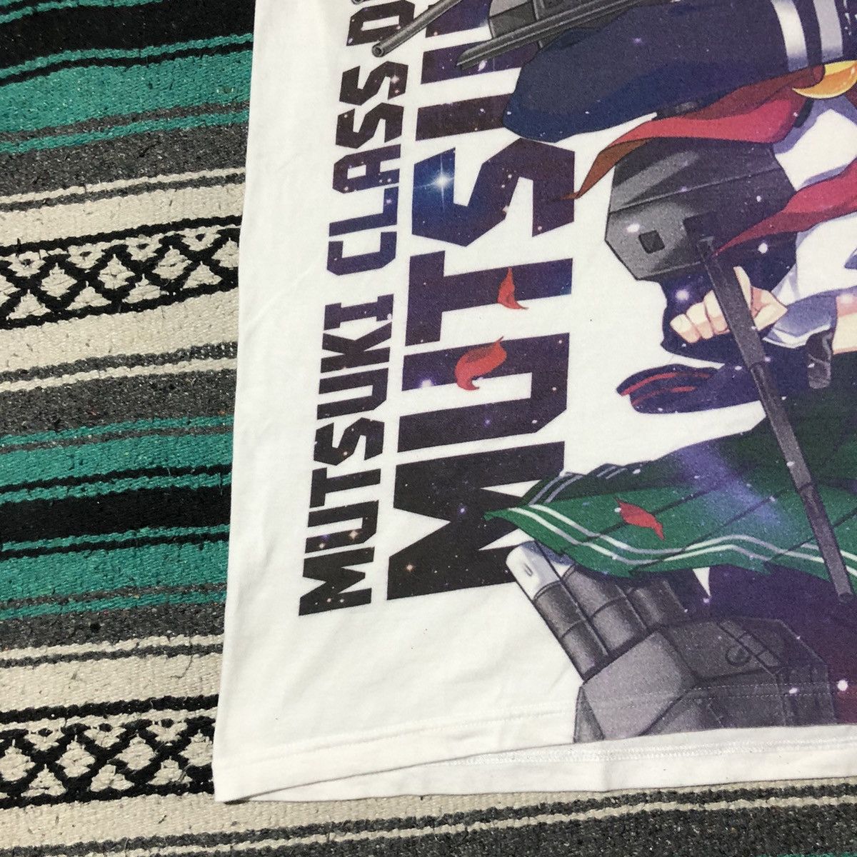 Anime Vintage Anime Cospa Kantai Collection Mutsuki Class T-Shirt Size US XL / EU 56 / 4 - 5 Thumbnail