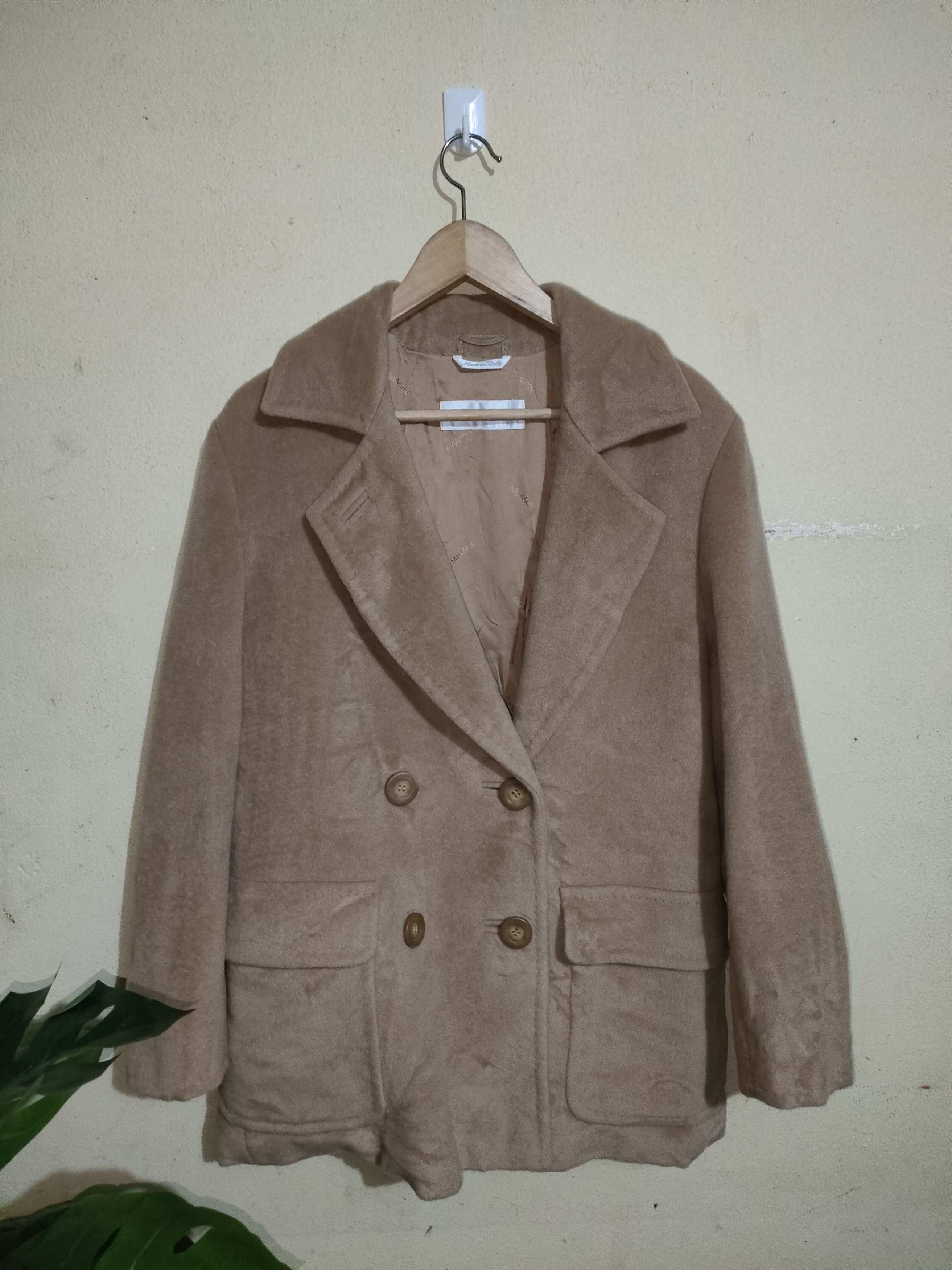 Max Mara Max Mara Wool Coat Size ONE SIZE - 1 Thumbnail