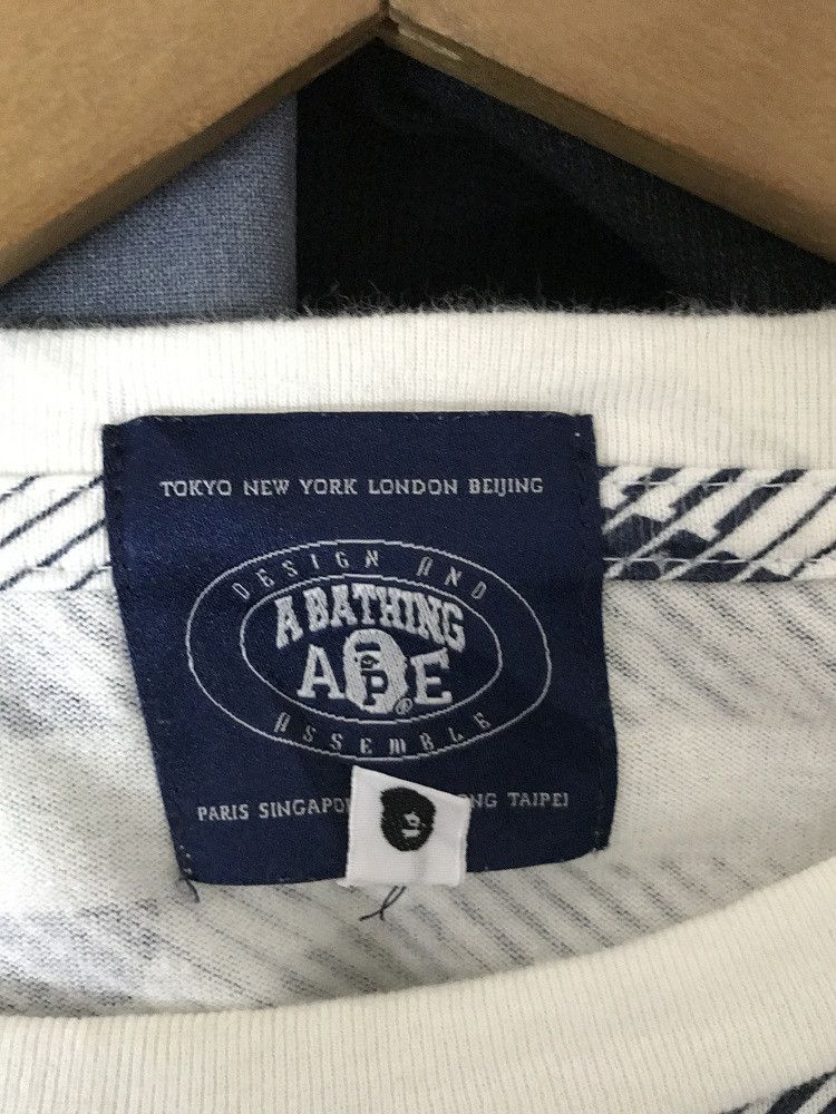 Bape Stripe ABC Camo L/S Tee Size US S / EU 44-46 / 1 - 9 Thumbnail