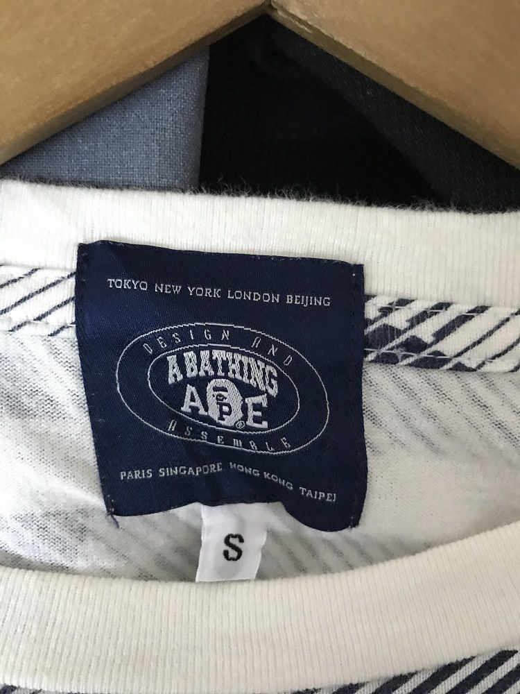 Bape Stripe ABC Camo L/S Tee Size US S / EU 44-46 / 1 - 8 Thumbnail