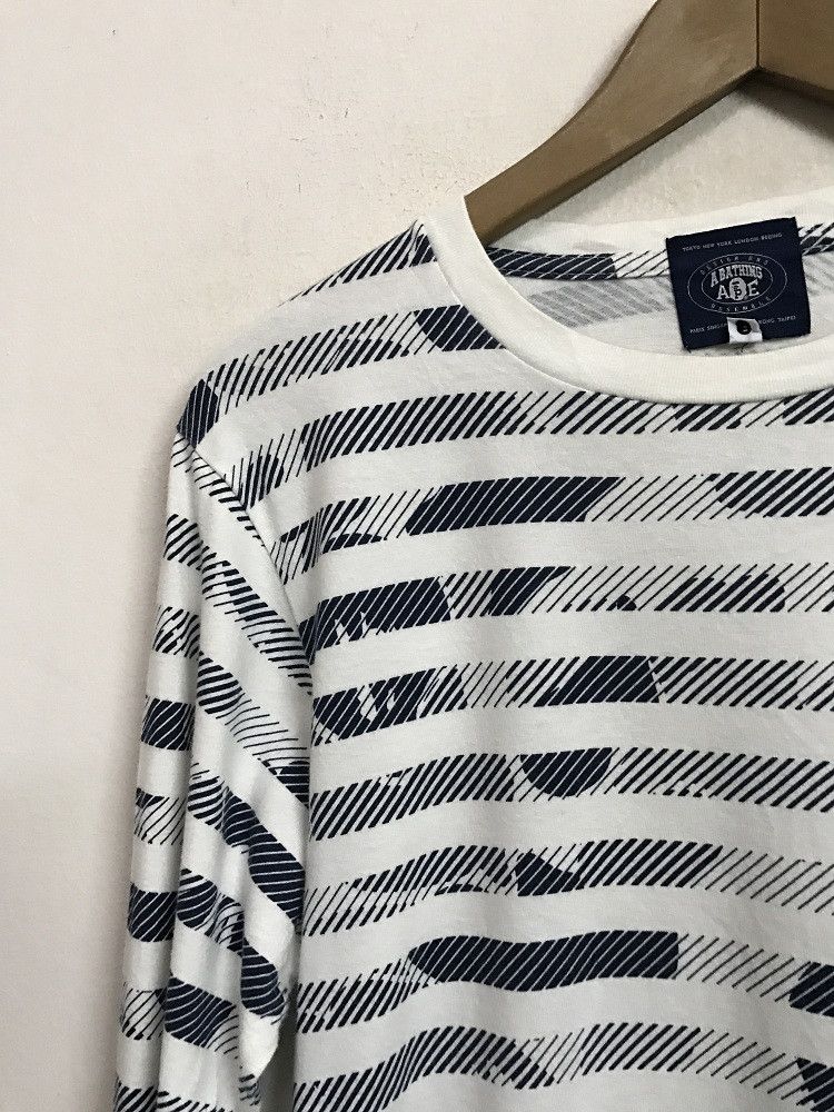 Bape Stripe ABC Camo L/S Tee Size US S / EU 44-46 / 1 - 2 Thumbnail