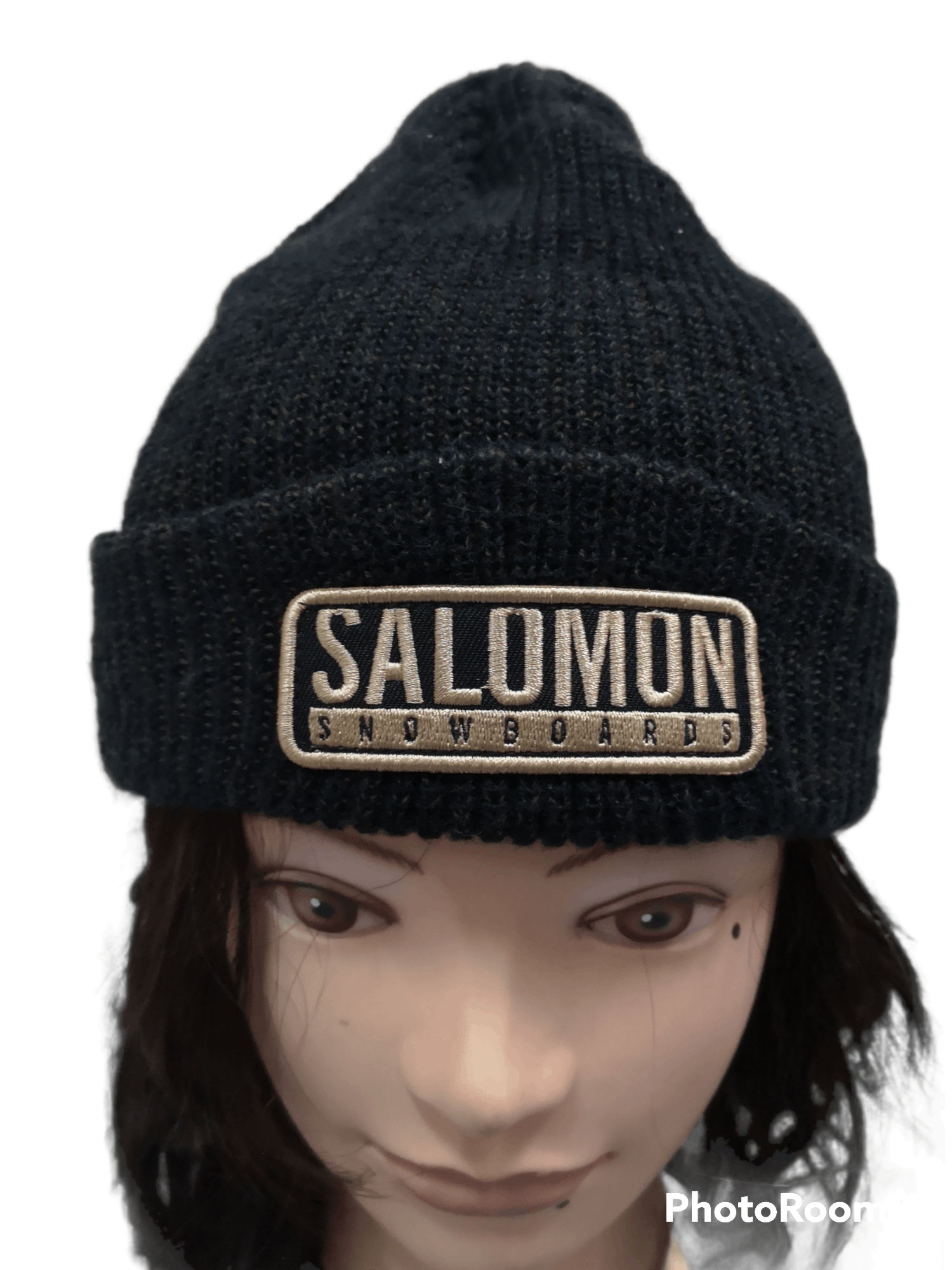 Salomon × Slam Jam Salomon x Slam Jam Beanie Deep Black | Grailed
