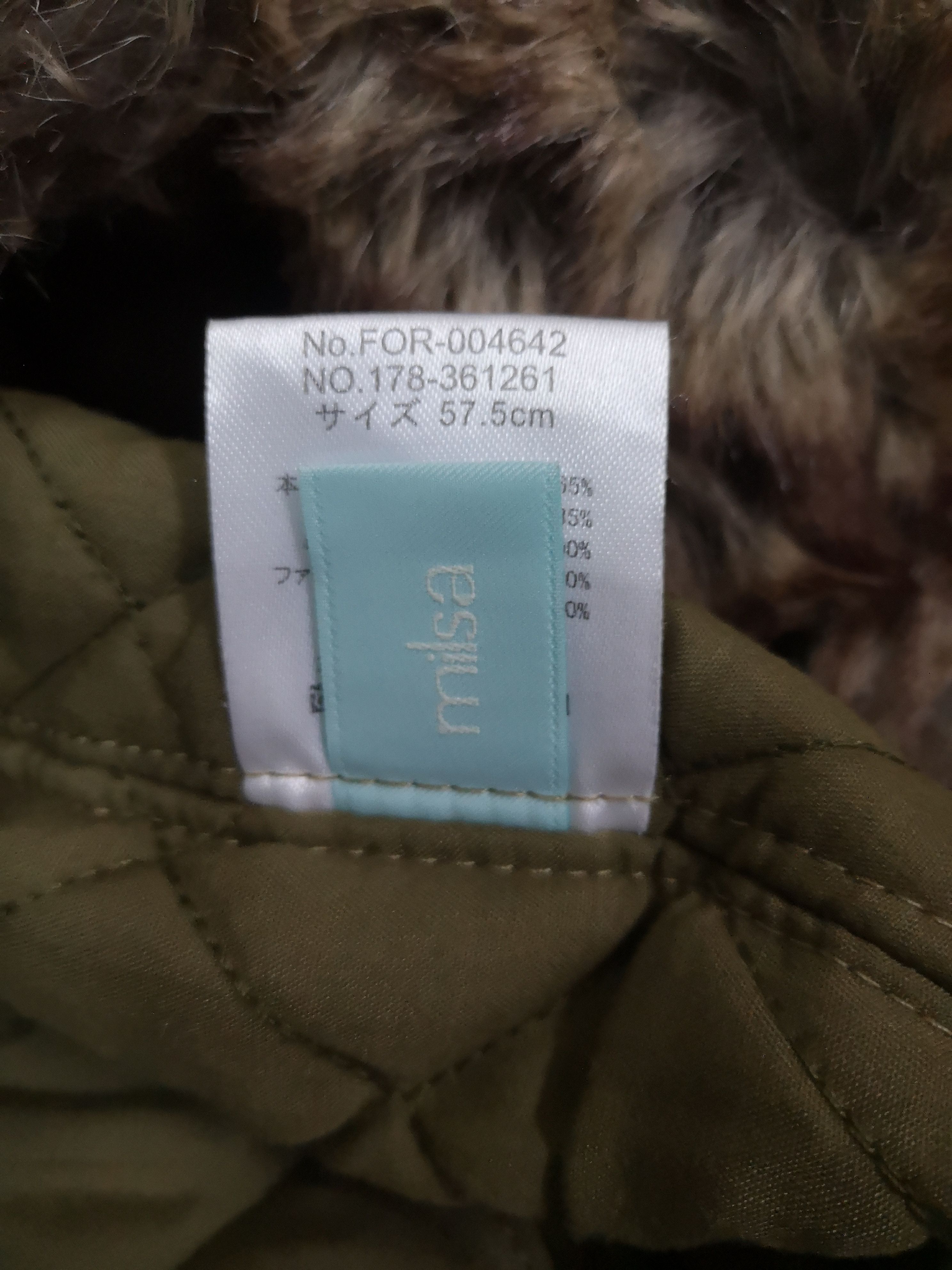 Japanese Brand Milsa Faux Fur Winter Hats Size ONE SIZE - 13 Thumbnail