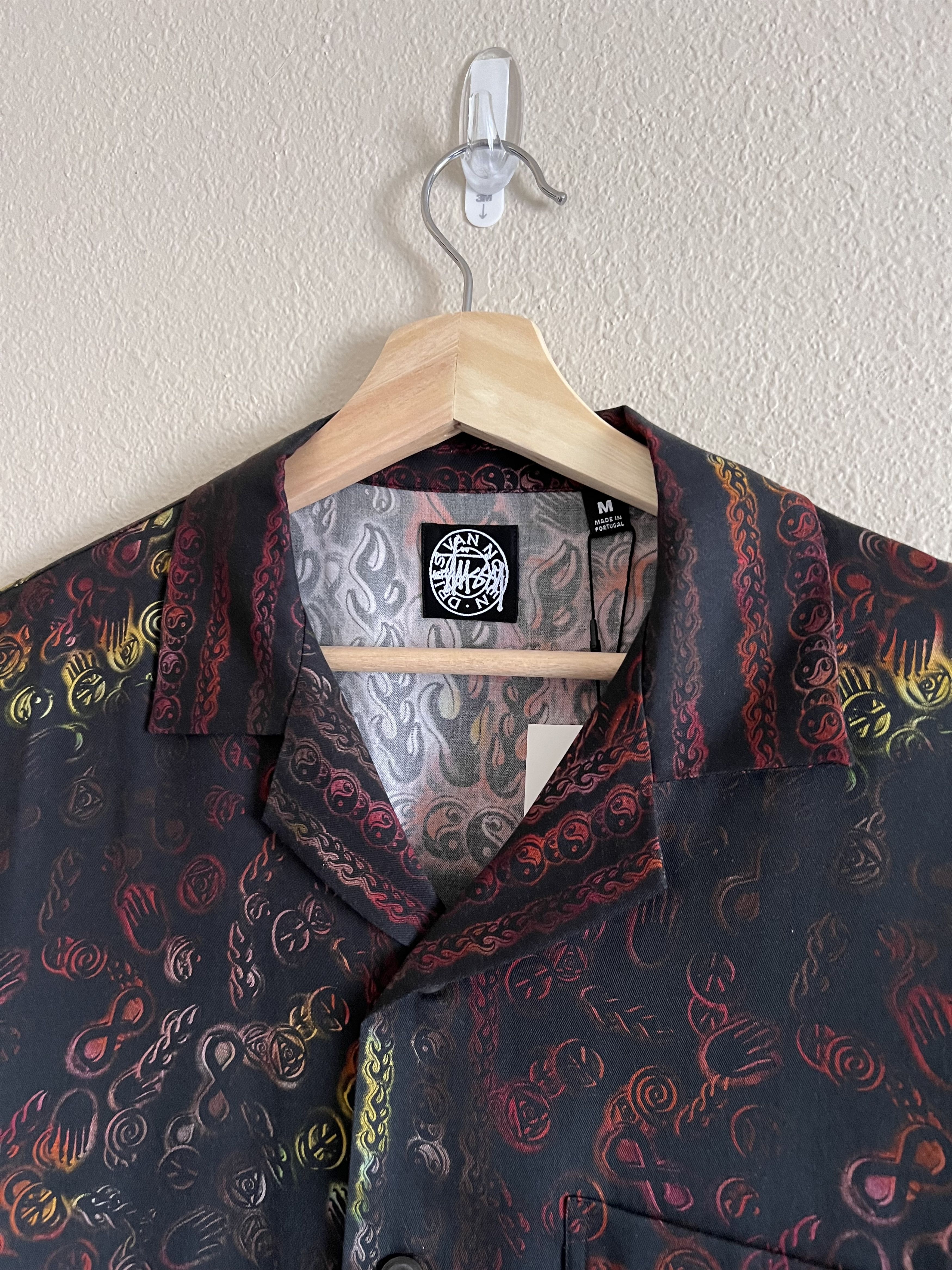 Dries Van Noten × Stussy Stussy Dries van Noten Foulard Shirt in Red Size US M / EU 48-50 / 2 - 2 Thumbnail