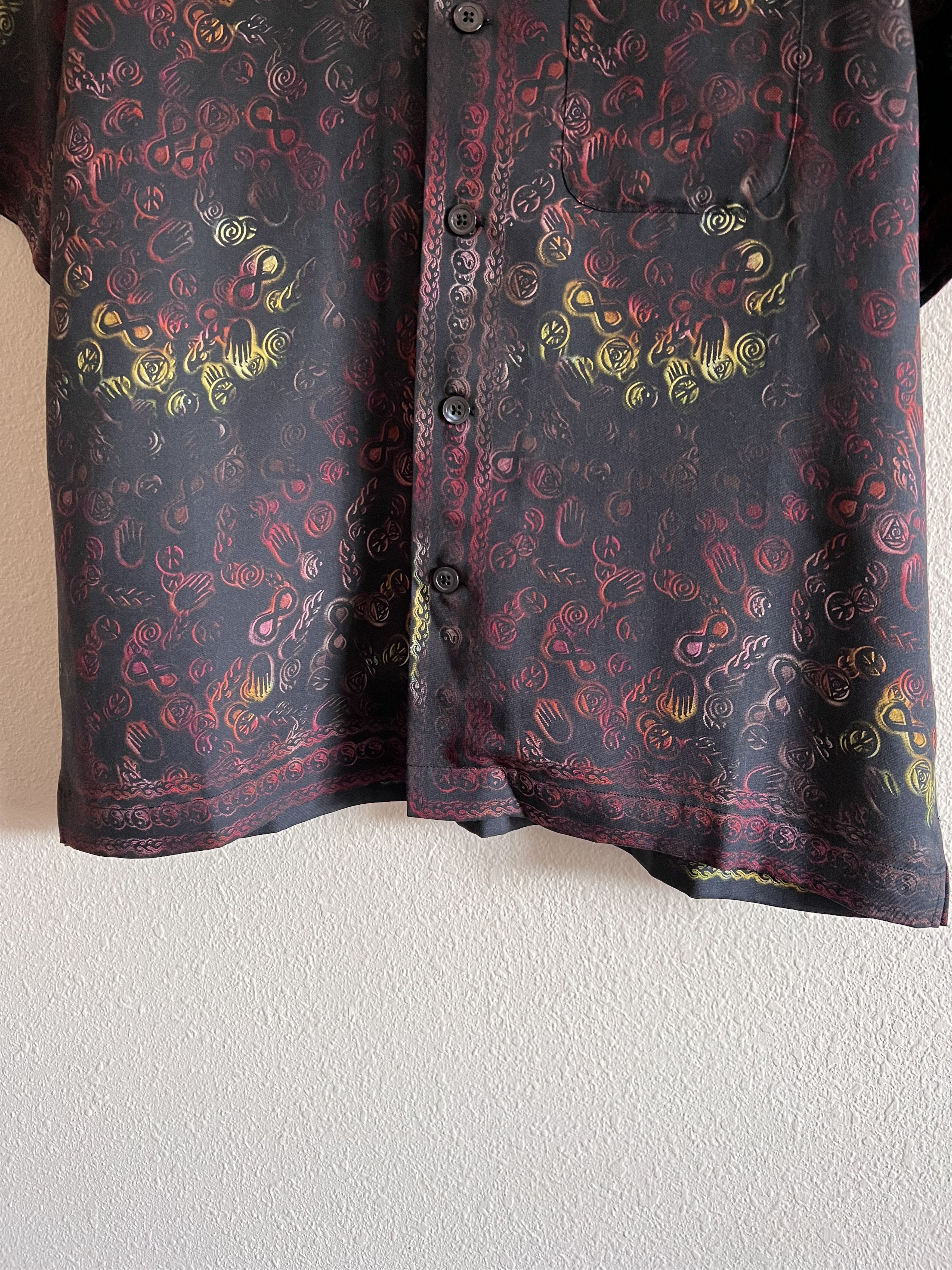 Dries Van Noten × Stussy Stussy Dries van Noten Foulard Shirt in Red Size US M / EU 48-50 / 2 - 4 Thumbnail