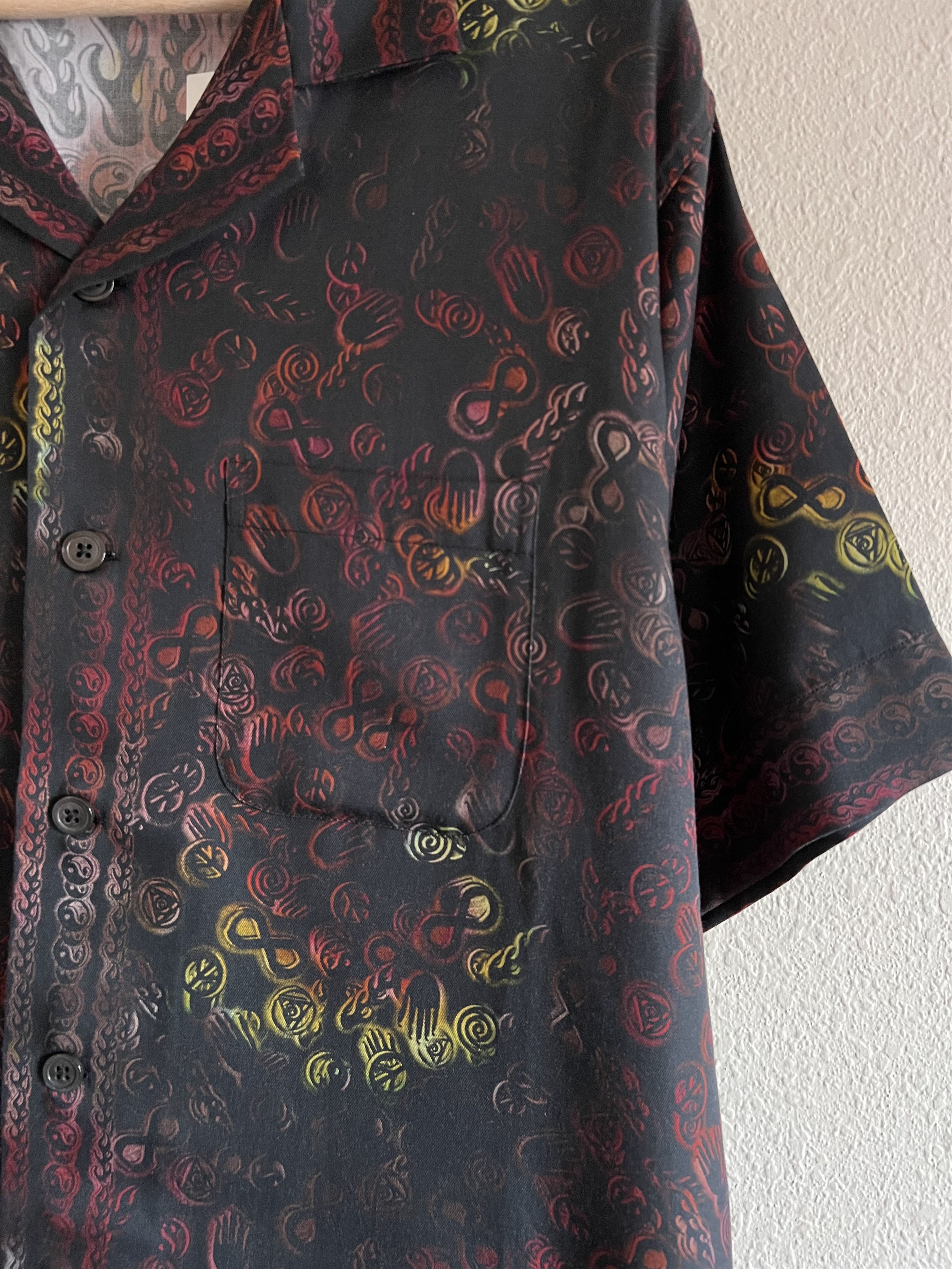 Dries Van Noten × Stussy Stussy Dries van Noten Foulard Shirt in Red Size US M / EU 48-50 / 2 - 3 Thumbnail