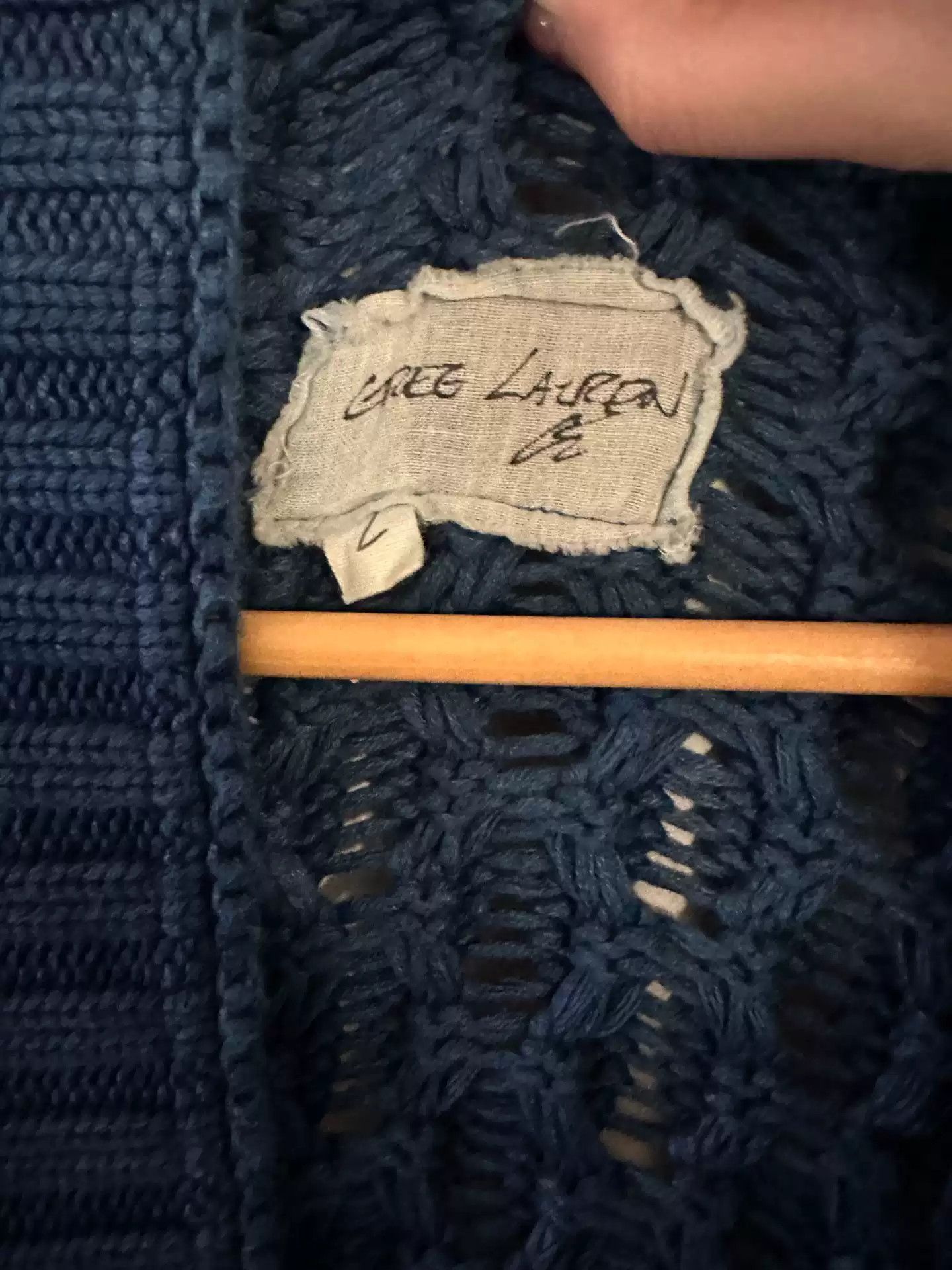 Greg Lauren Greg Lauren Sweater Kimono Size 2 Size US M / EU 48-50 / 2 - 2 Thumbnail
