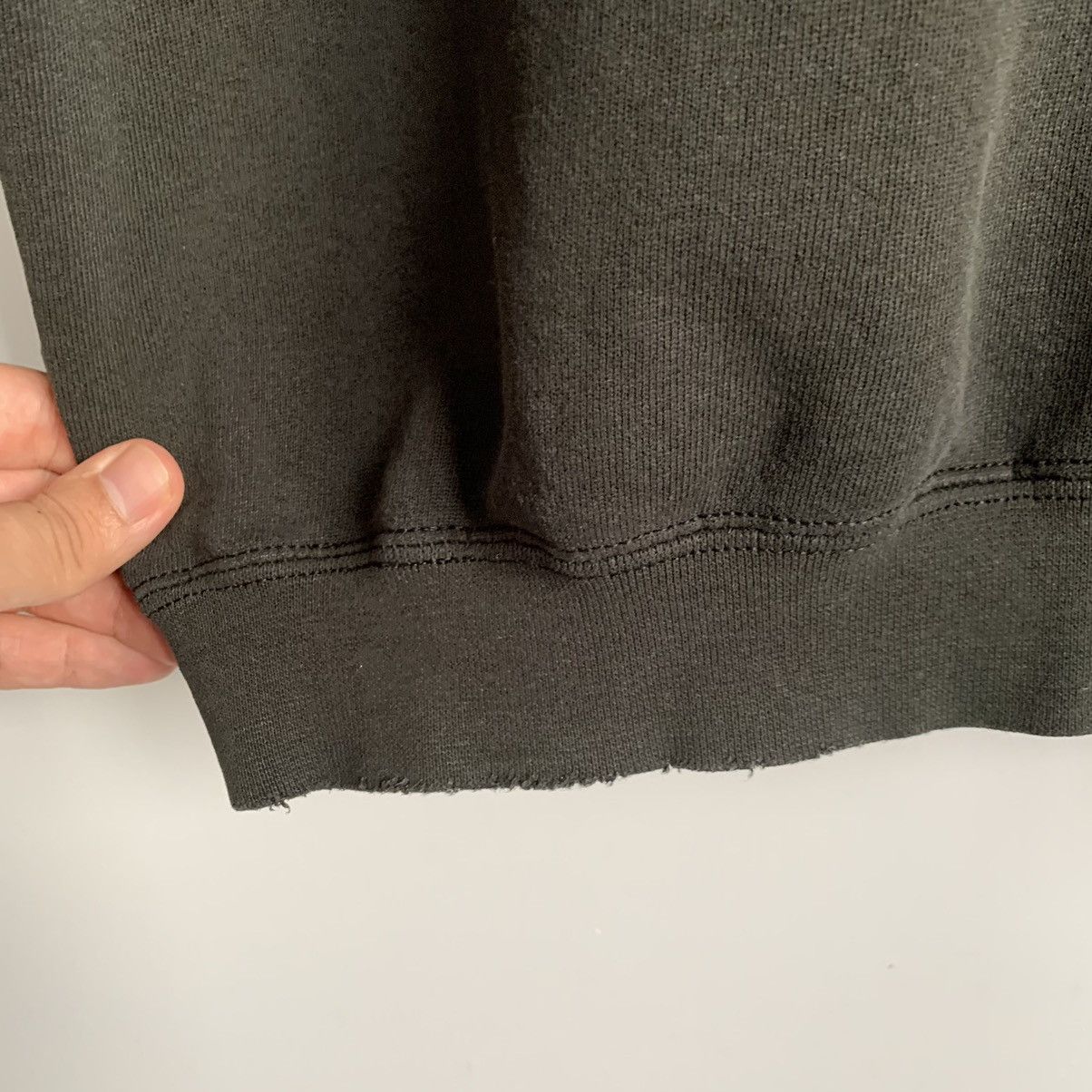 Nike NIKE Spell Out Sweatshirt 90s Sweater Gray Distressed Size US XL / EU 56 / 4 - 17 Thumbnail