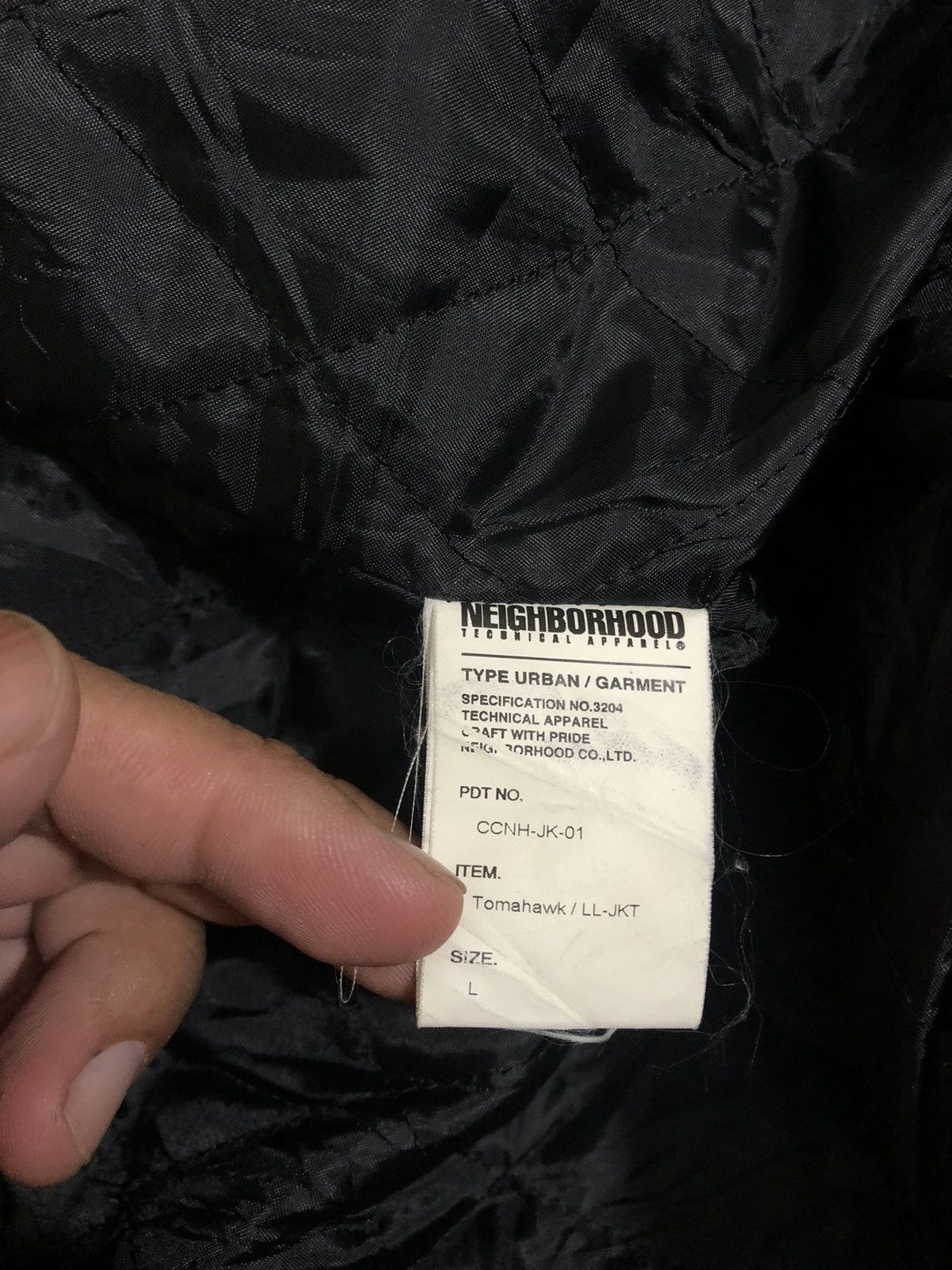 Neighborhood Tomahawk Leather Jacket - CCNH-JK-01 Size US L / EU 52-54 / 3 - 22 Thumbnail