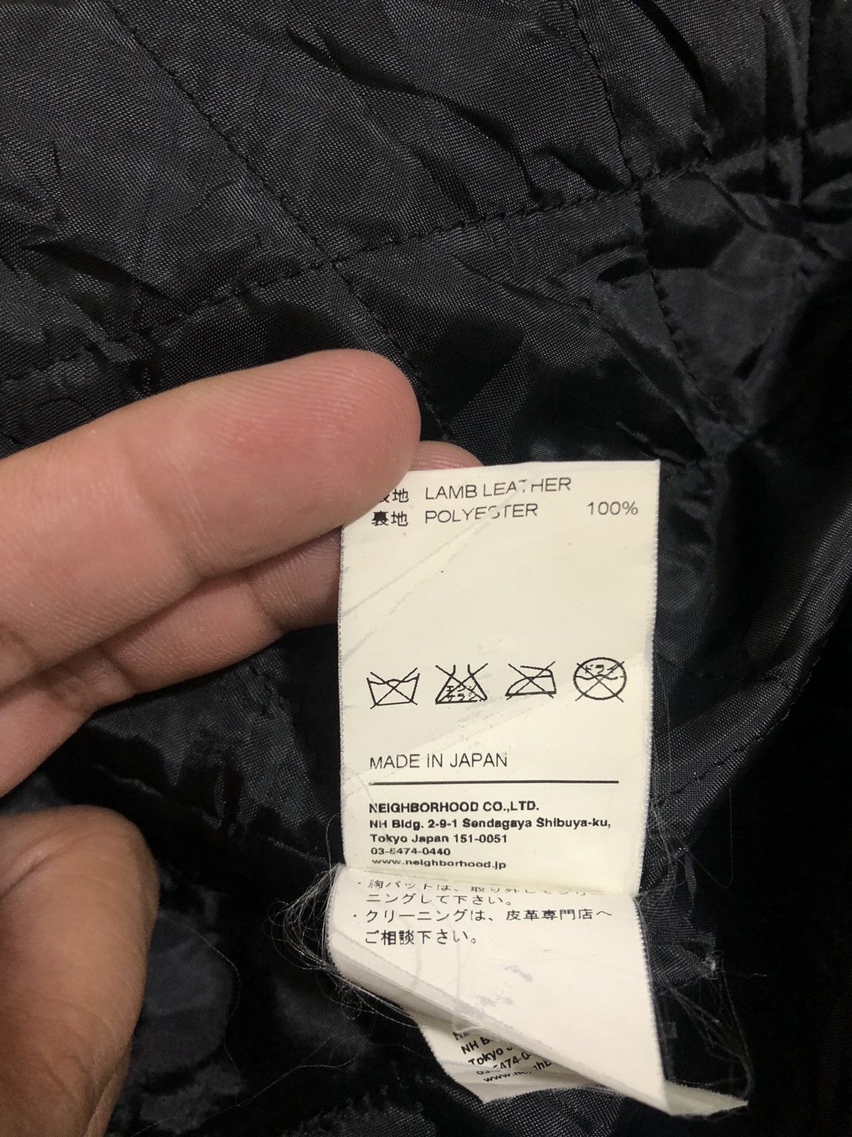 Neighborhood Tomahawk Leather Jacket - CCNH-JK-01 Size US L / EU 52-54 / 3 - 23 Thumbnail
