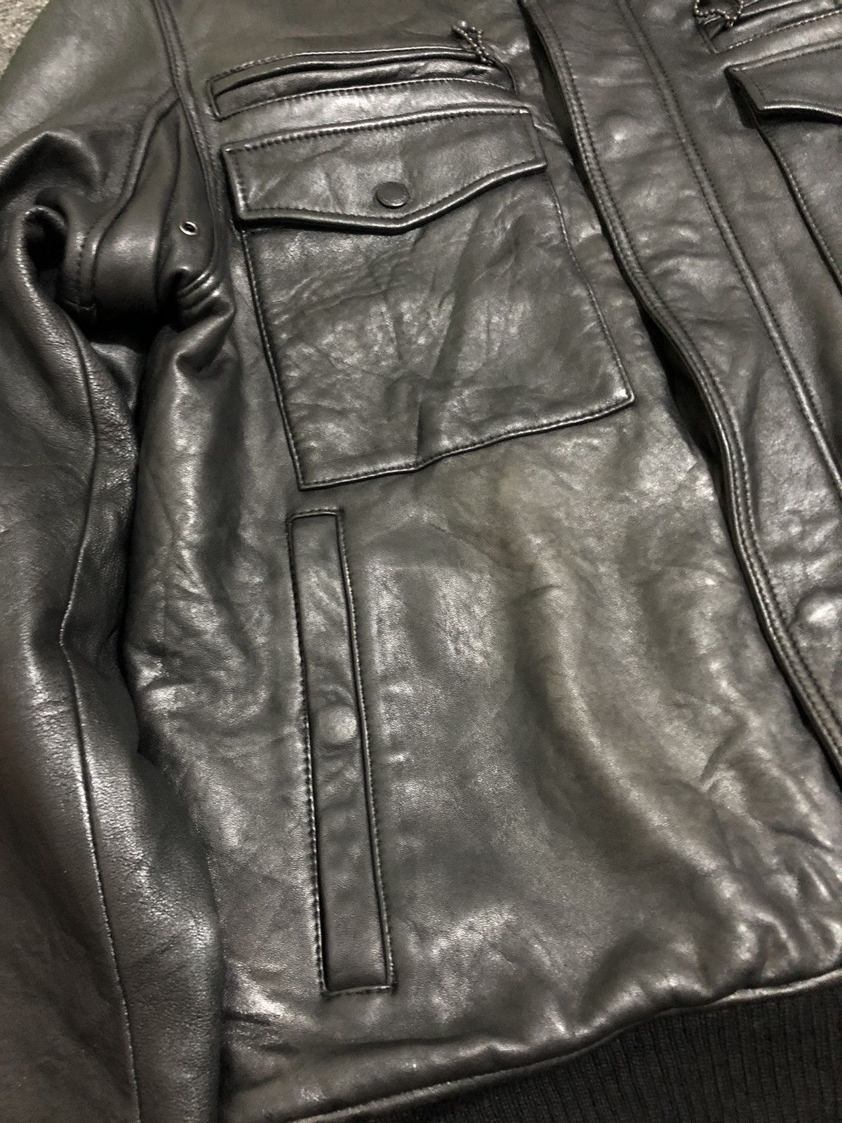 Neighborhood Tomahawk Leather Jacket - CCNH-JK-01 Size US L / EU 52-54 / 3 - 5 Thumbnail
