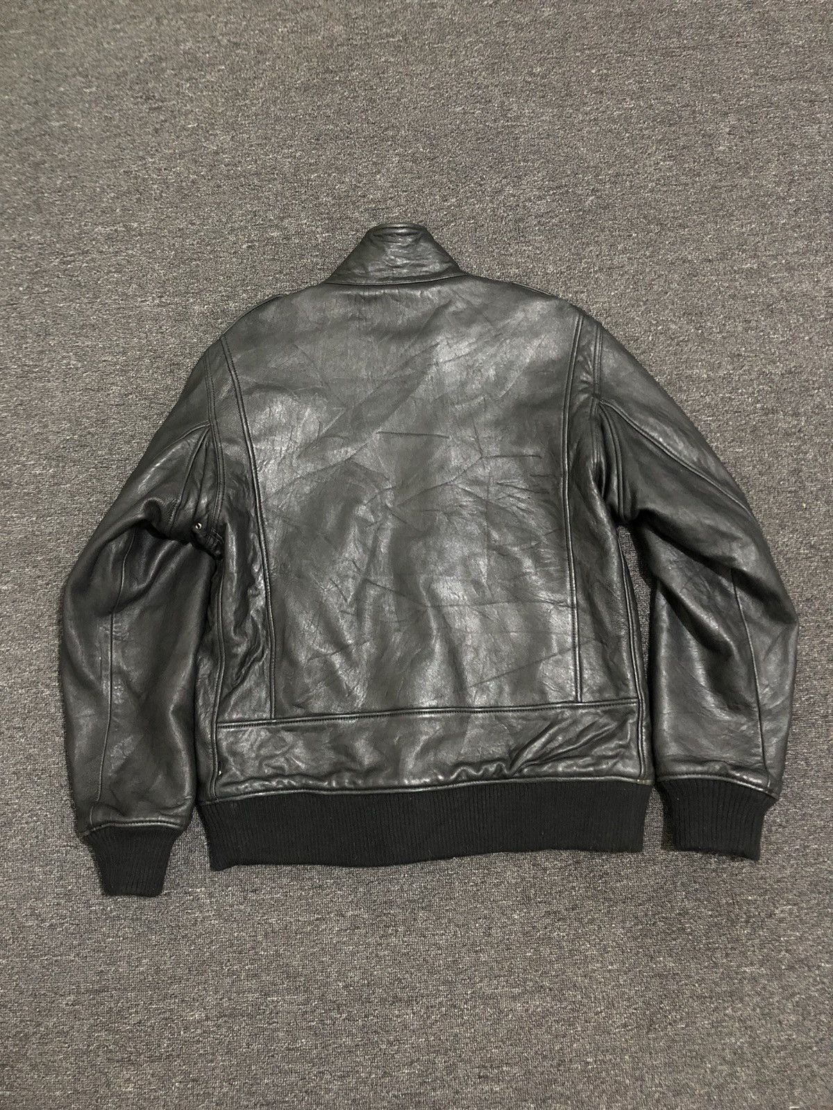 Neighborhood Tomahawk Leather Jacket - CCNH-JK-01 Size US L / EU 52-54 / 3 - 2 Thumbnail