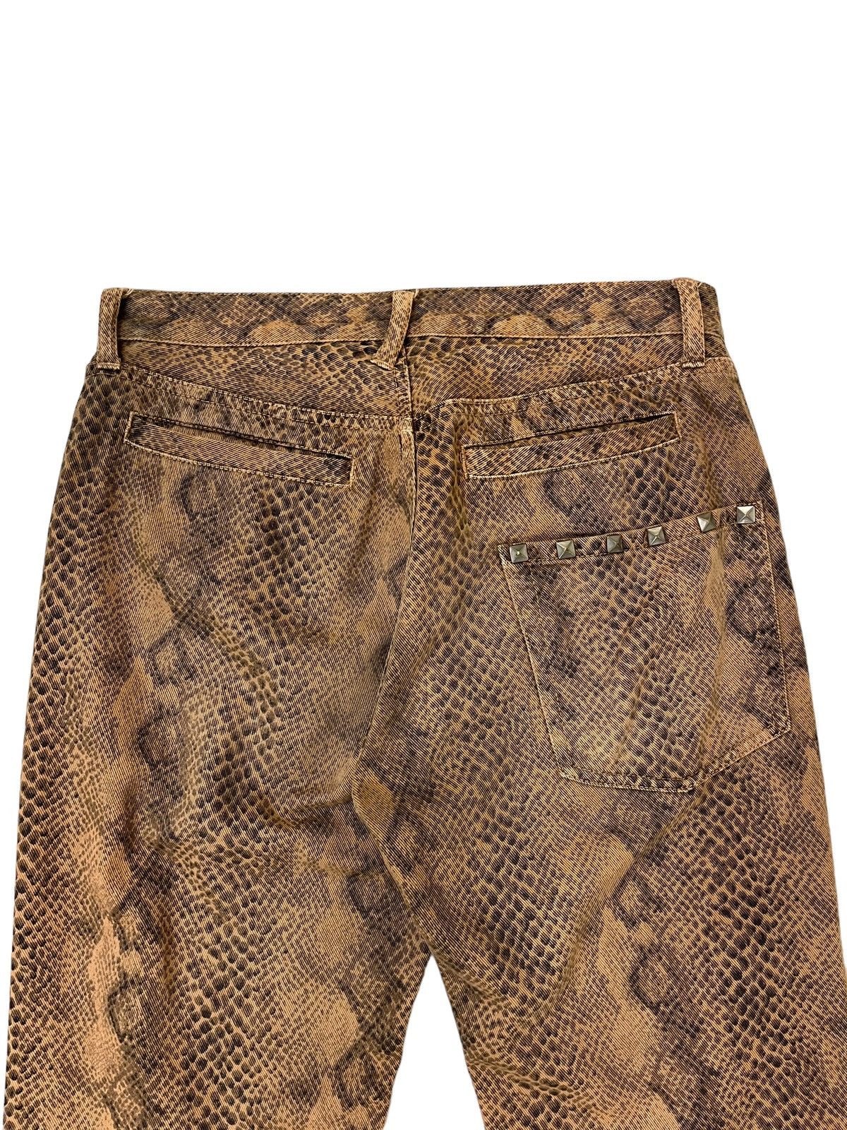 PPFM Japanese Brand PPFM Snake Print Pants Size US 29 - 5 Thumbnail