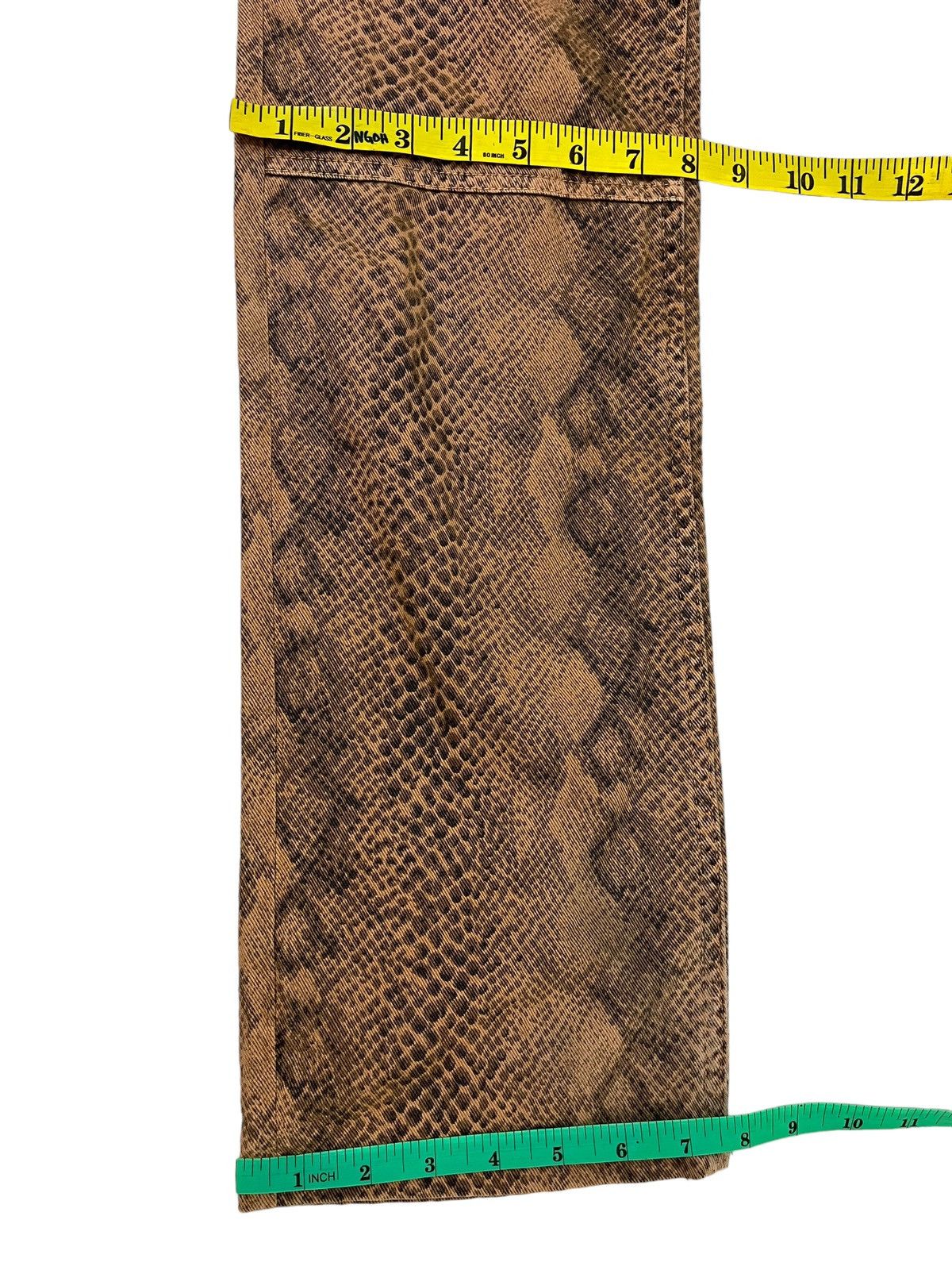 PPFM Japanese Brand PPFM Snake Print Pants Size US 29 - 10 Thumbnail