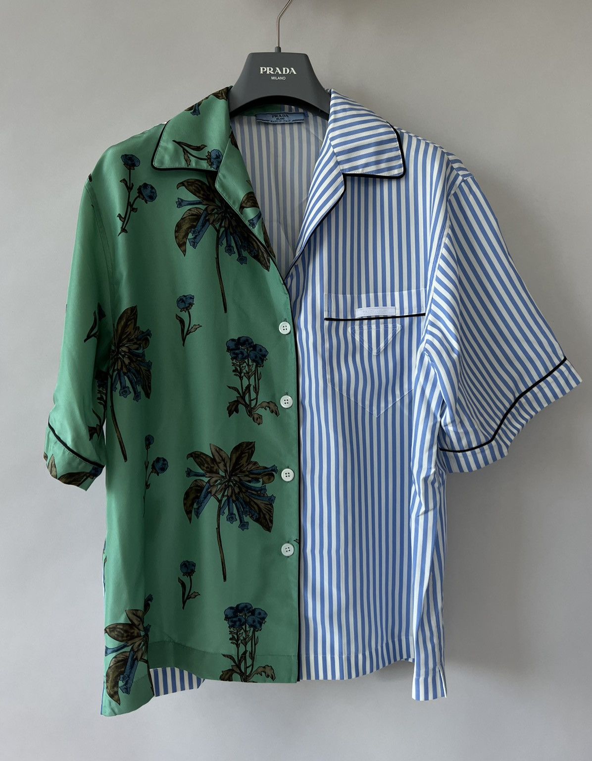 Prada Double Match silk shirt Size US M / EU 48-50 / 2 - 3 Thumbnail